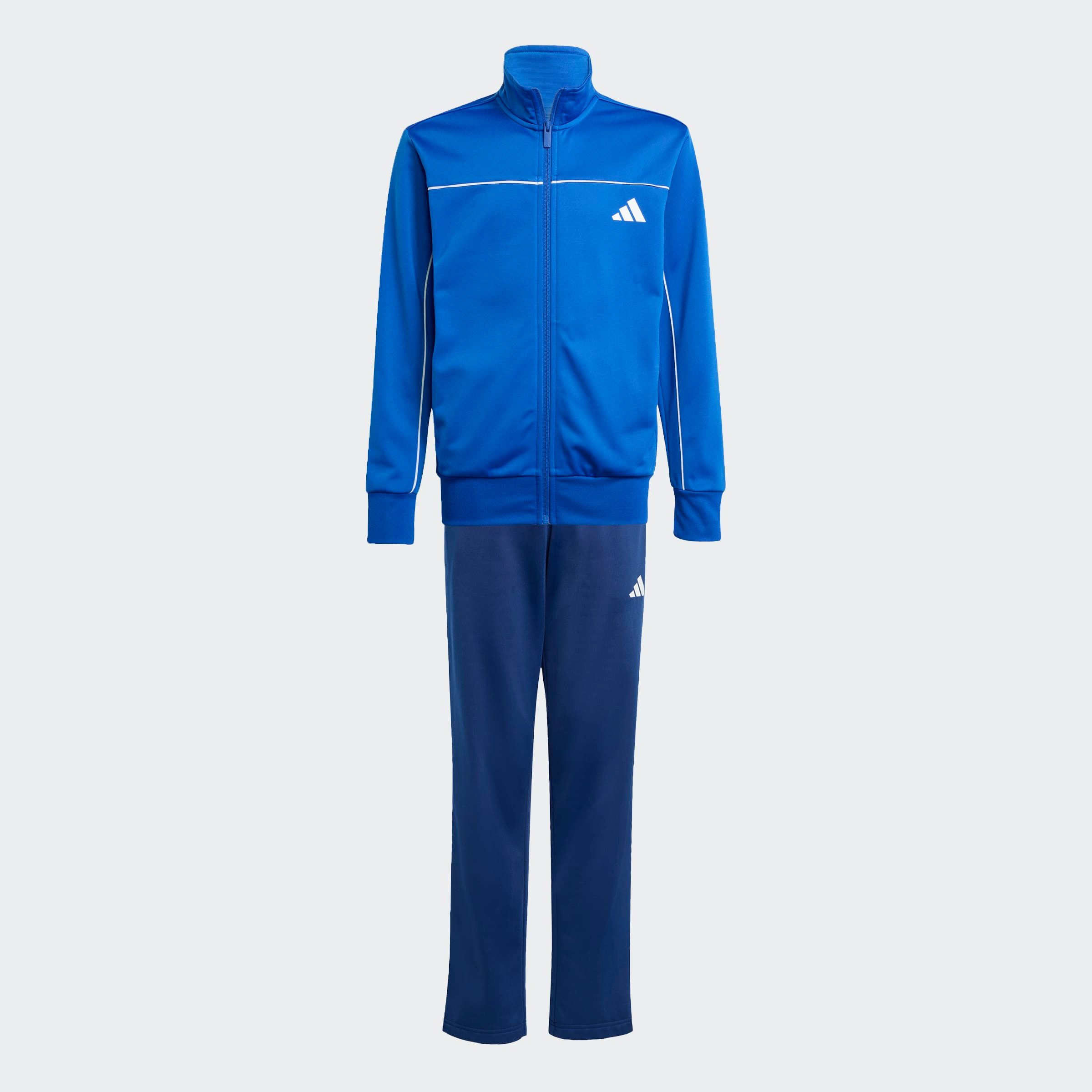 adidas Sportswear Trainingsanzug J CP TR TS (2-tlg), für Kinder und Teens, zweiteiliges Set, mit Stehkragen