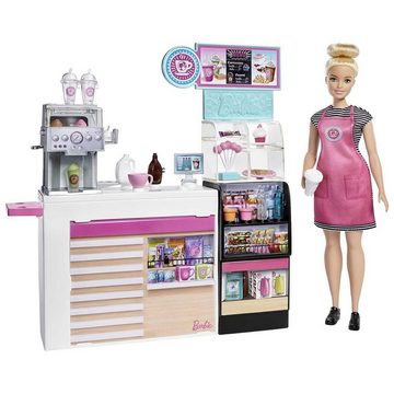 Mattel® Puppen Accessoires-Set Mattel GMW03 - Barbie - You can be anything - Naschcafe Spielset - Pup