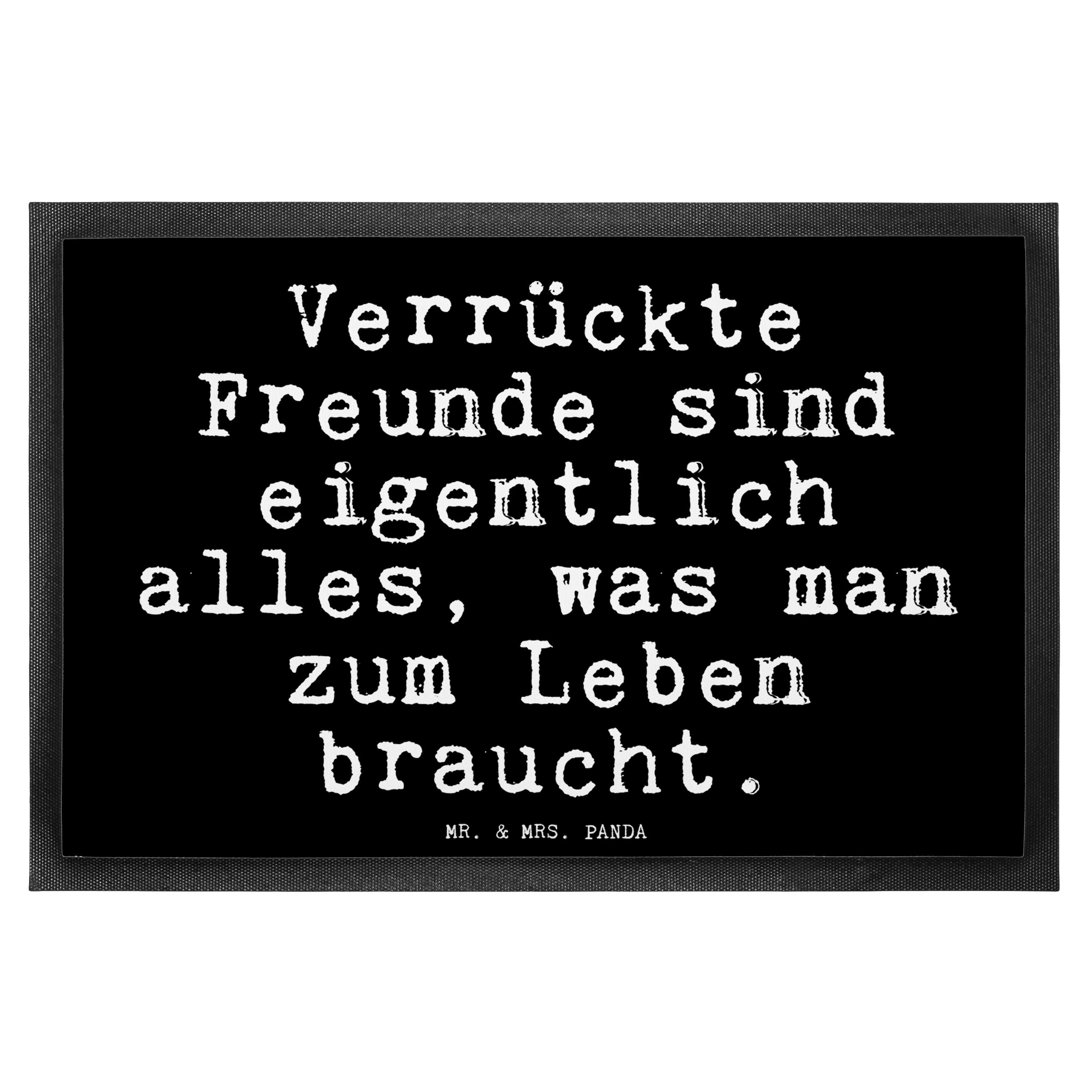 Fußmatte »Verrückte Freunde sind eigentlich... Geschenk, Clique