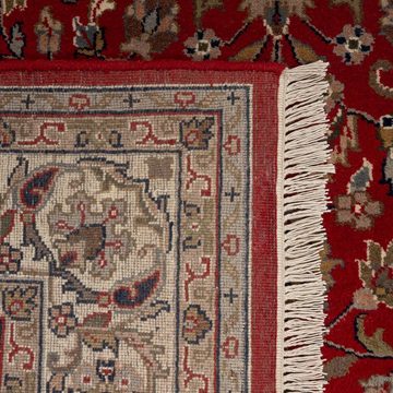 Orientteppich Indo Isfahan, klassisch, strapazierfähig, pflegeleicht, RUG N' ROLL, Rechteckig, handgeknüpft