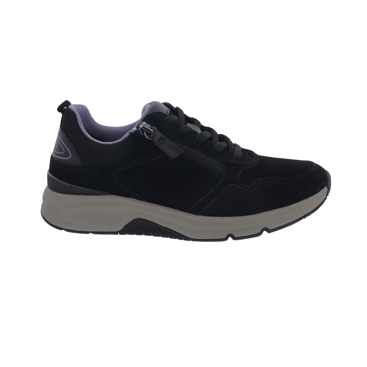 Gabor Rollingsoft Rollingsoft Sneaker, Dreamvelours / günstig online kaufen