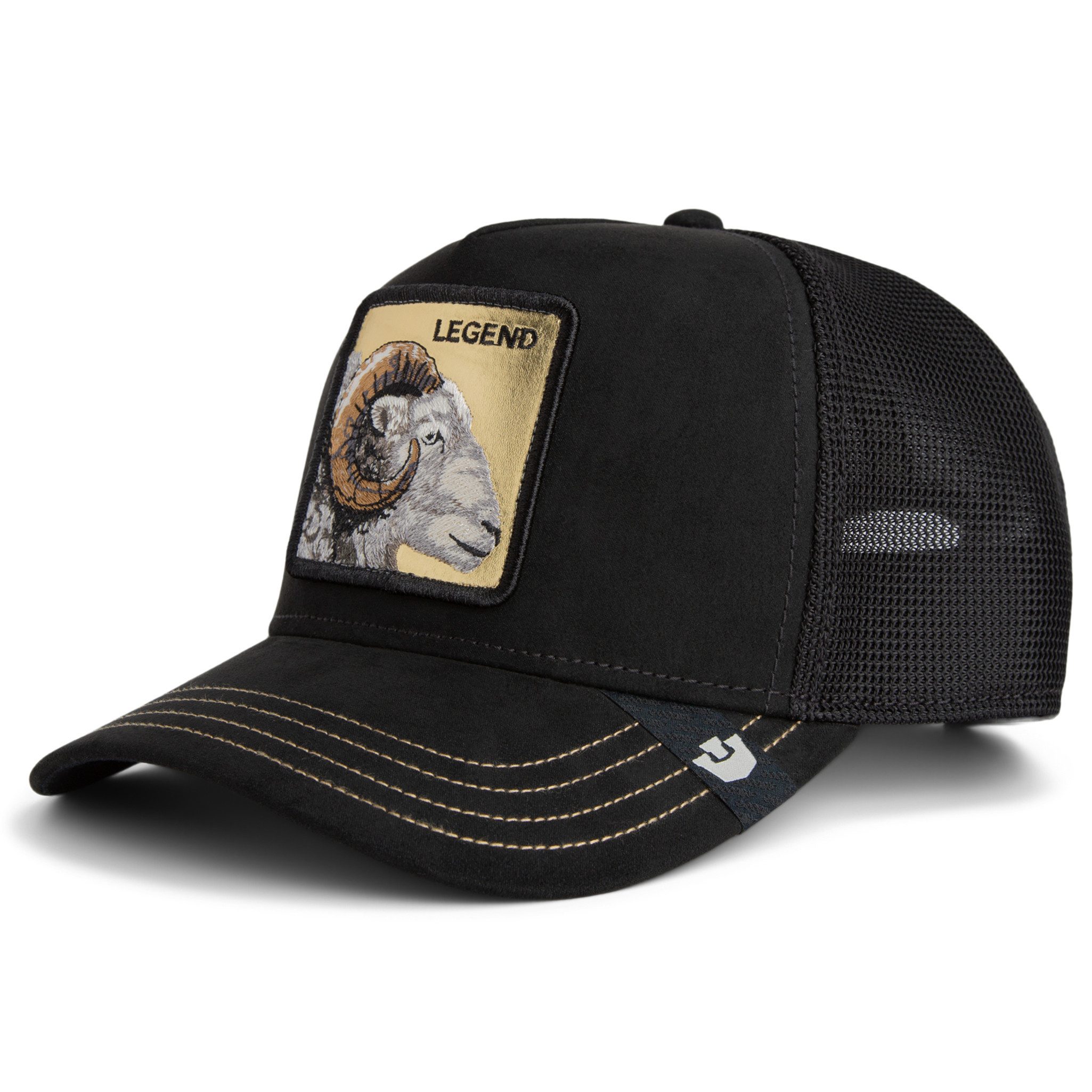 GOORIN Bros. Trucker Cap Goorin Bros. Trucker Cap Golden Legend VOID Black (Basecap, Basecap, Meshcap, Trucker Kappe)