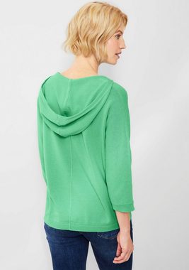 Cecil Kapuzenpullover in Unifarbe