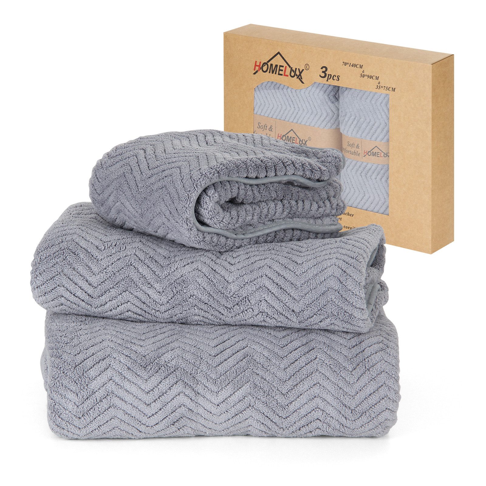 HOMELUX Handtuch Set 2 / 3 günstig online kaufen