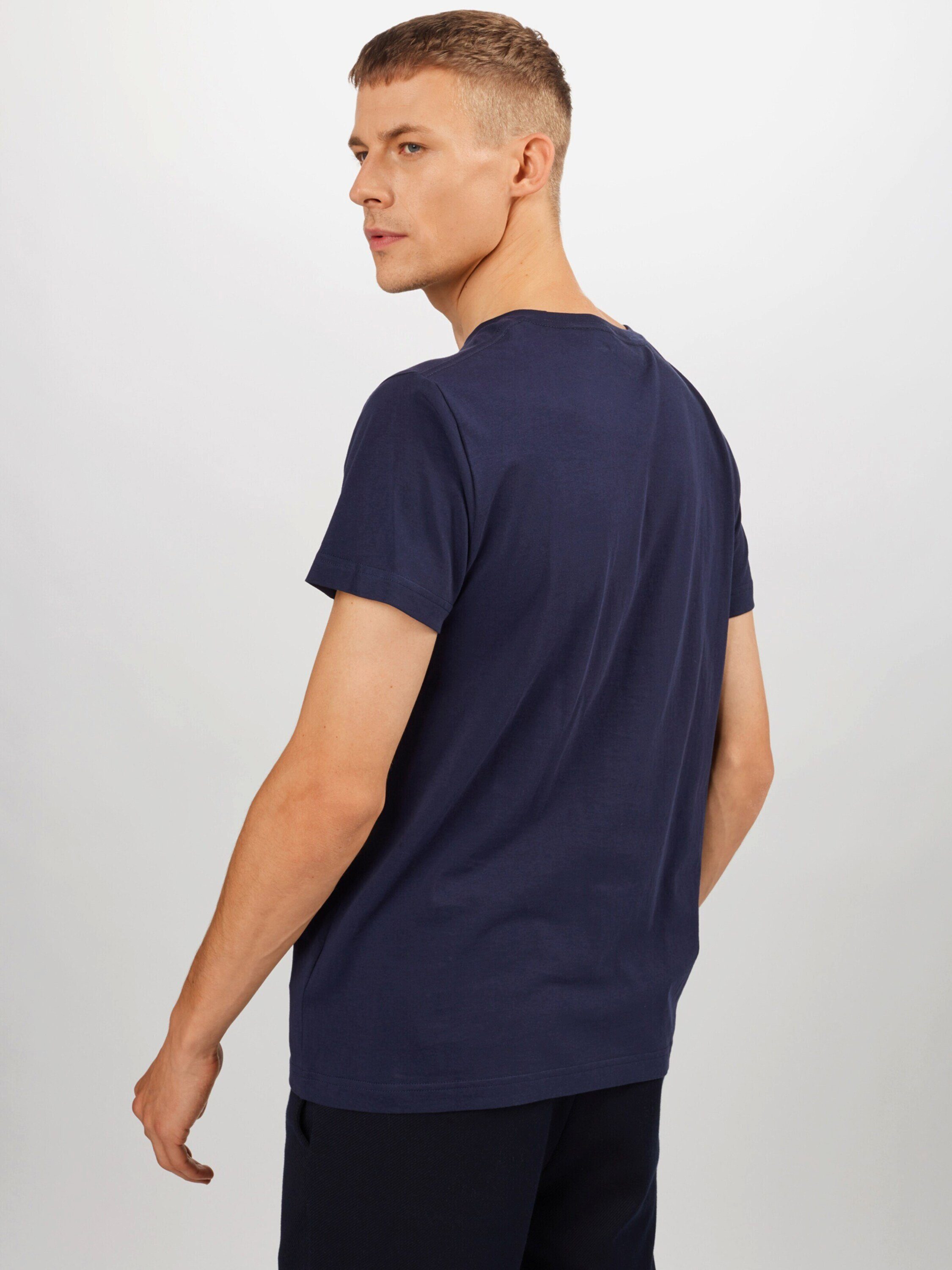 T-Shirt Gant Blau (1-tlg)
