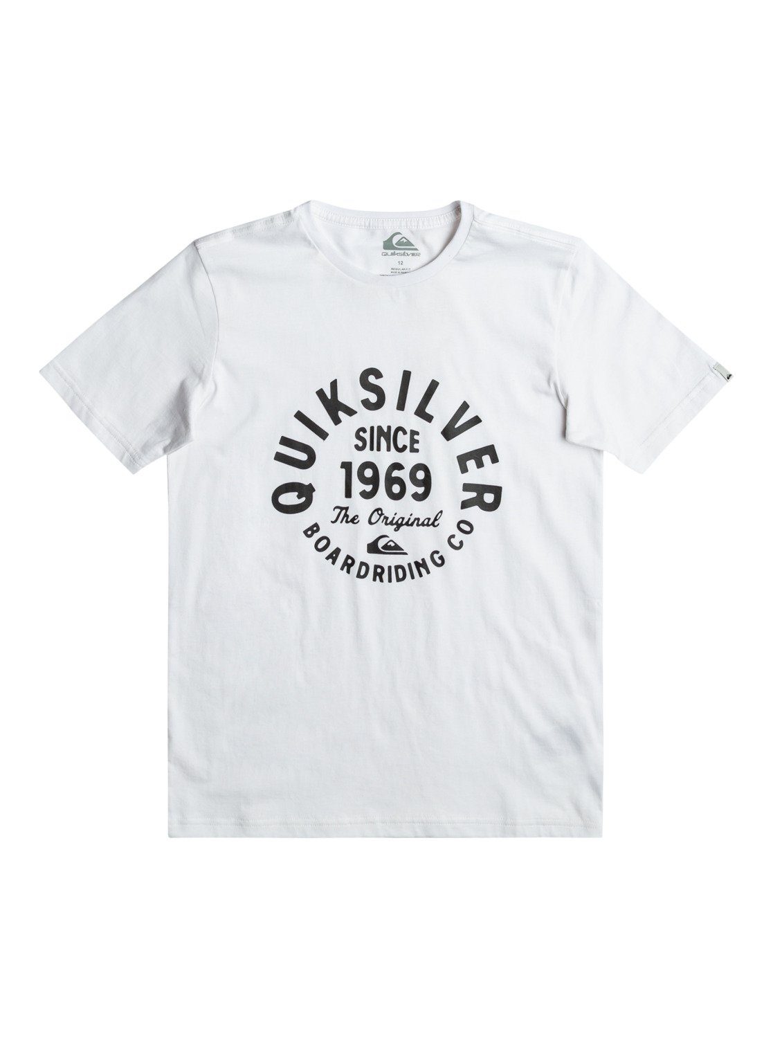Quiksilver T-Shirt Circled Script White