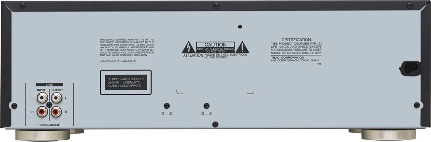 TEAC AD-850-SE/ B Cassette Deck / CD-Player (CD-Play­er) CD-Player