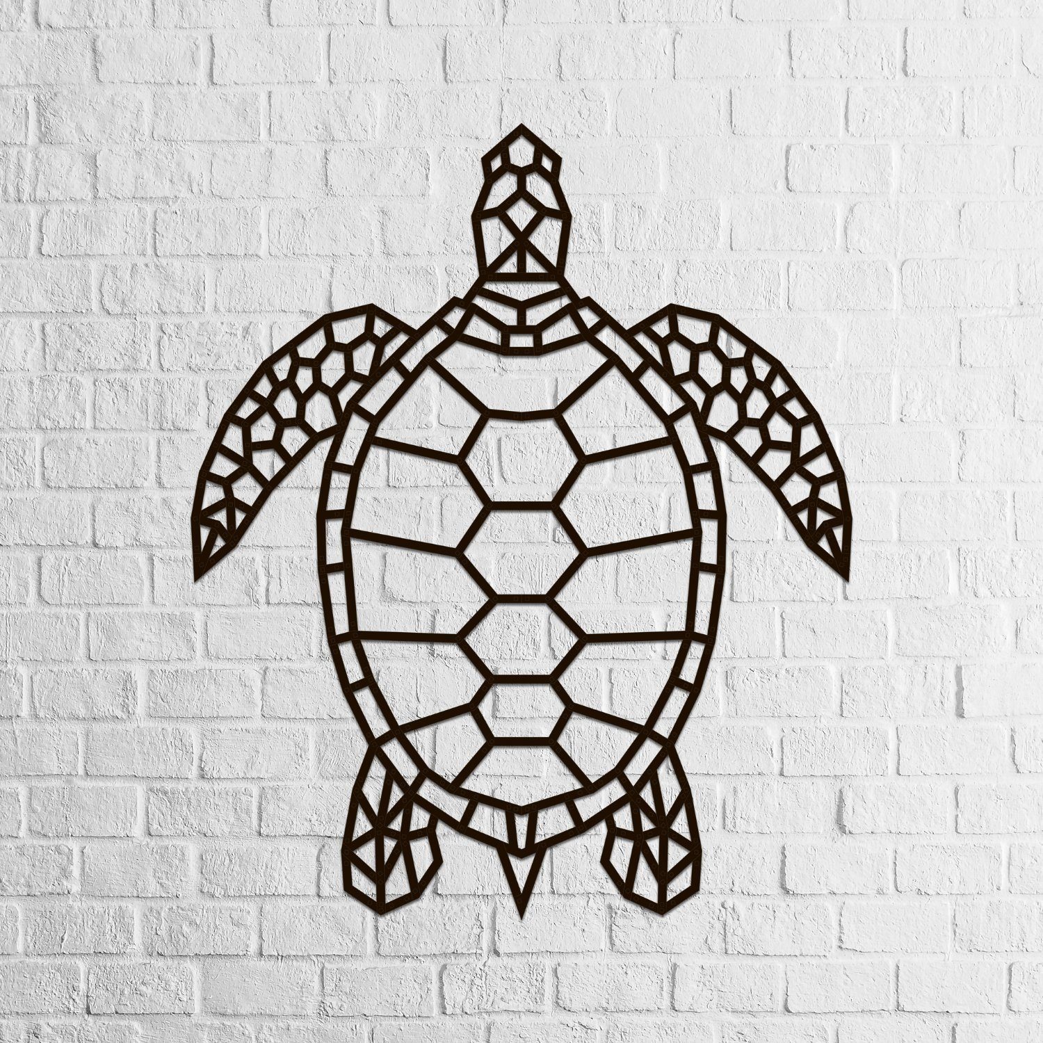 Art Eco Eco-Wood-Art Puzzleteile Puzzle Wandpuzzle, 377 Wood Wasserschildkröte