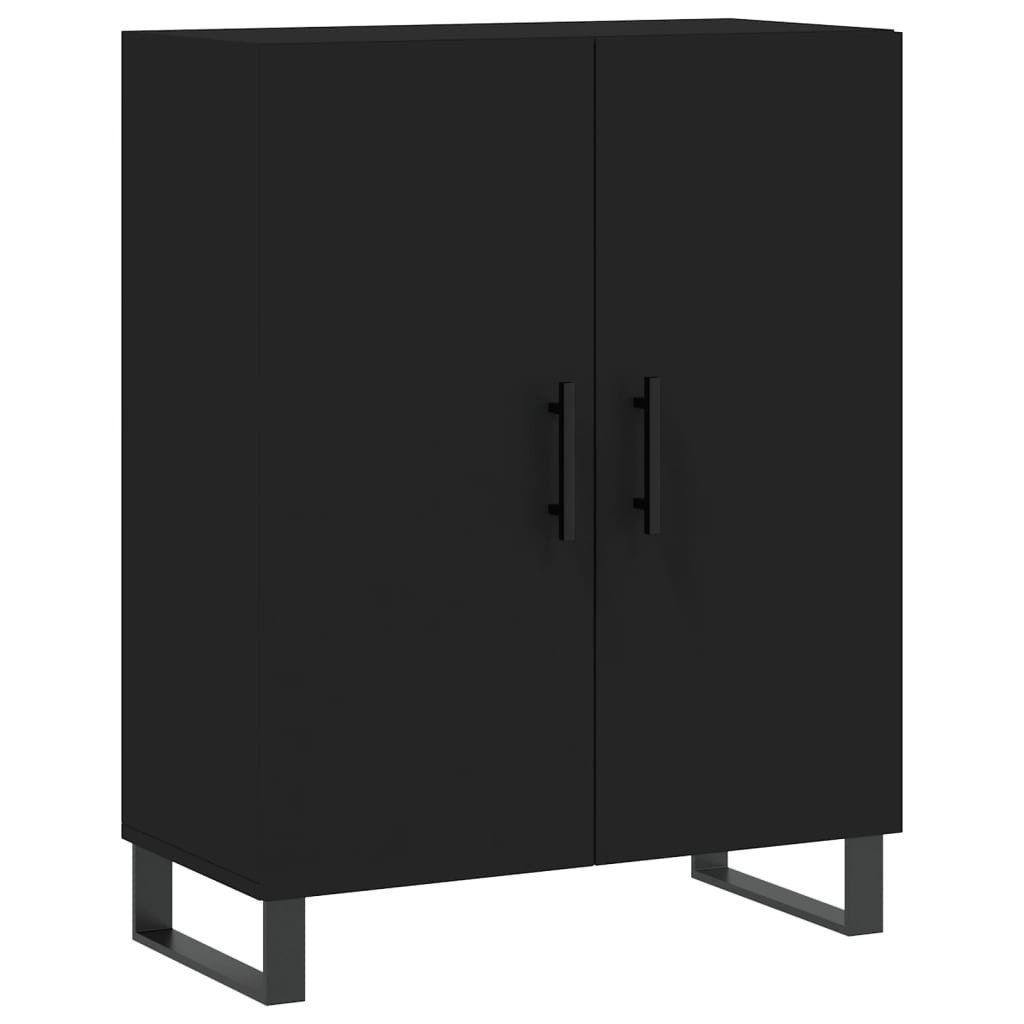 vidaXL Sideboard Sideboard Schwarz 69,5x34x90 cm günstig online kaufen