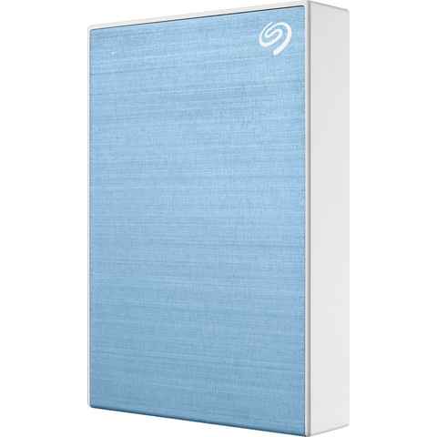 Seagate One Touch Portable Drive 2TB - Light Blue externe HDD-Festplatte (2 TB) 2,5", Inklusive 2 Jahre Rescue Data Recovery Services