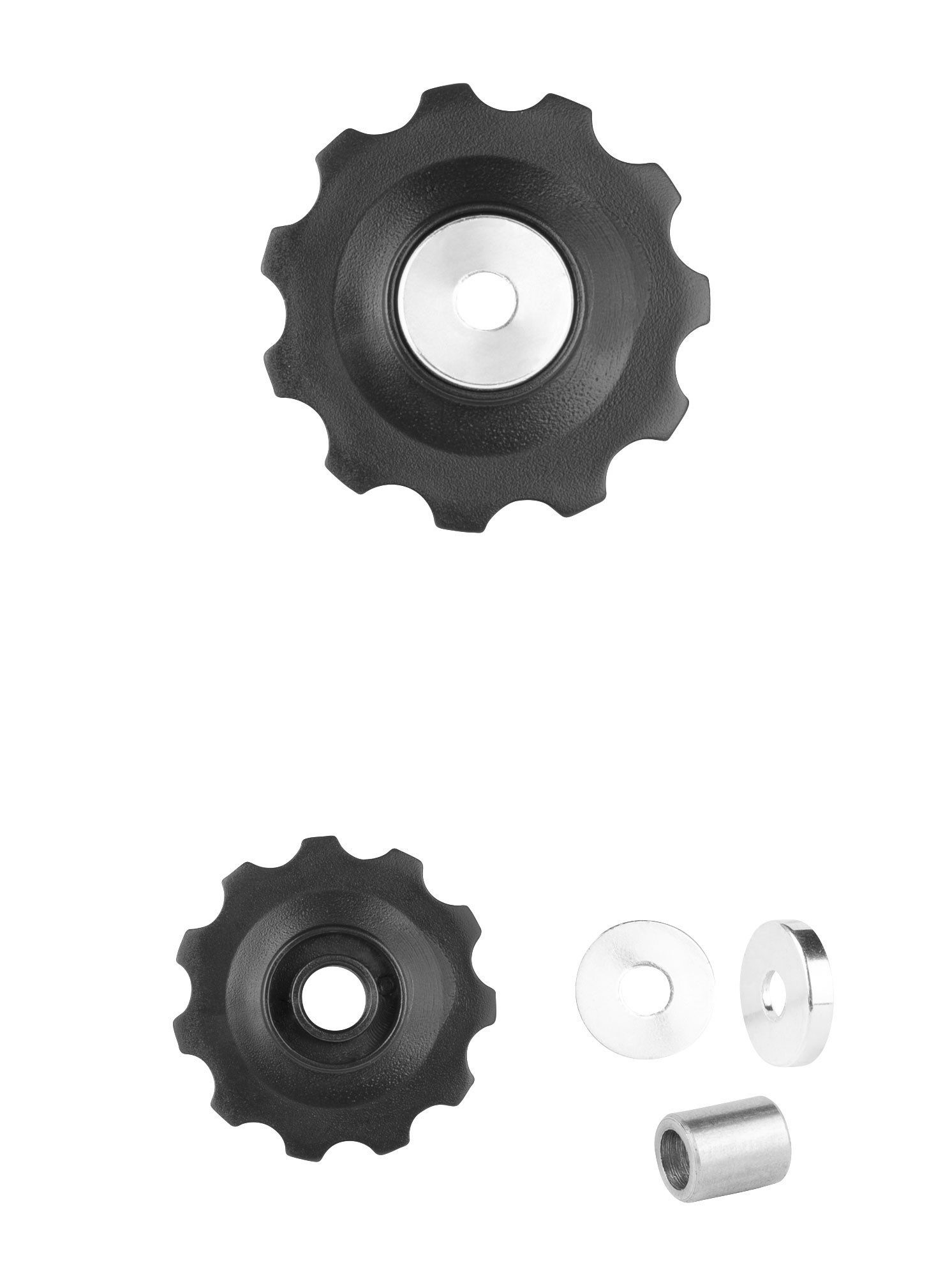 FORCE Fahrradketten pulley for chain tensioner FORCE 894670 black