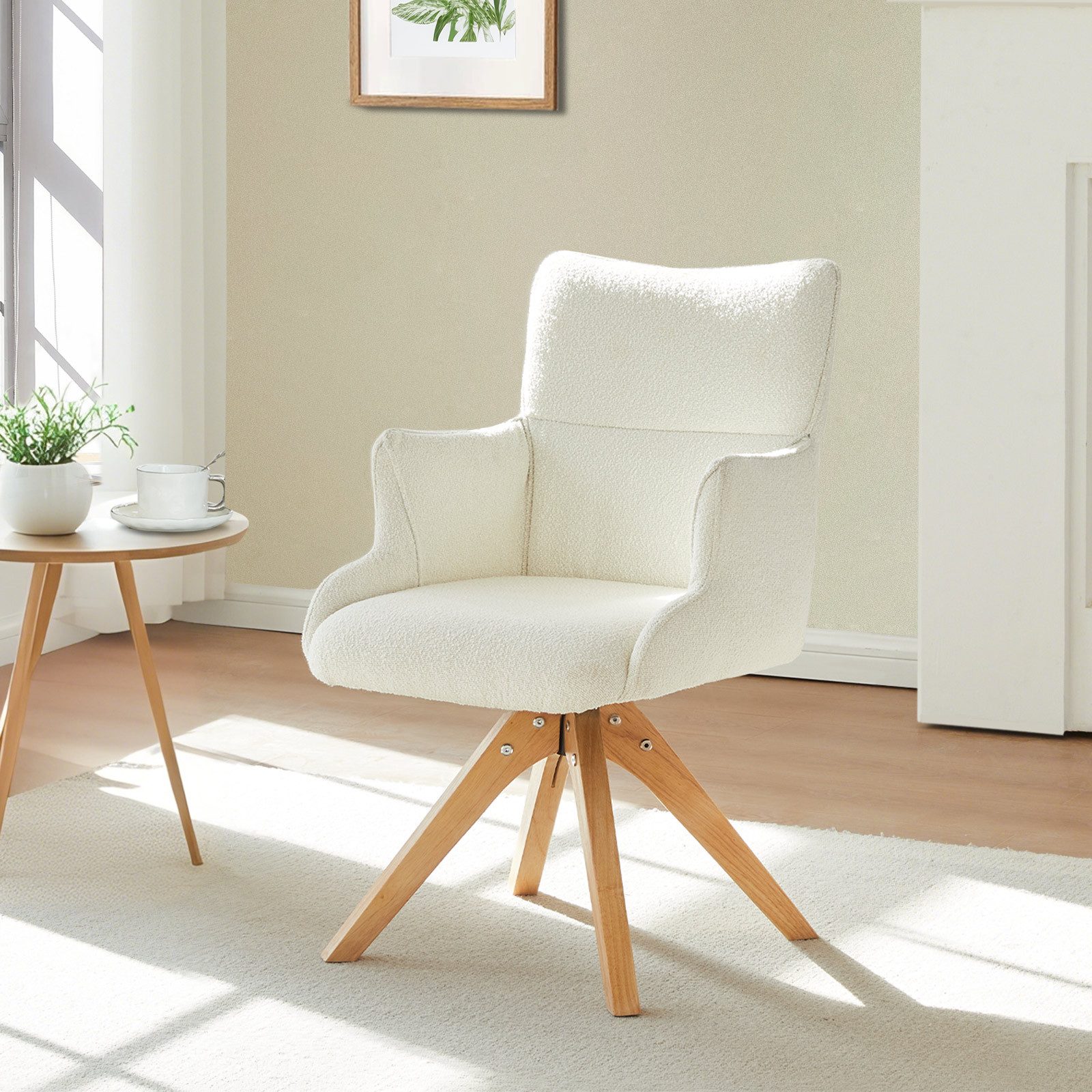 Ofcasa Esszimmerstuhl 360° Drehbarer Akzentstuhl (1er günstig online kaufen