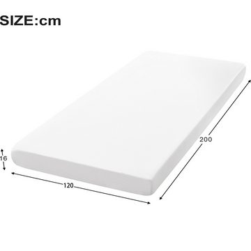 Komfortschaummatratze Matratze Schaumstoffmatratzen, BlingBin, 16 cm hoch, (Ergonomisch,Atmungsaktiv und Langlebig, Härte H3), Gesamtgröße 200x140x16cm