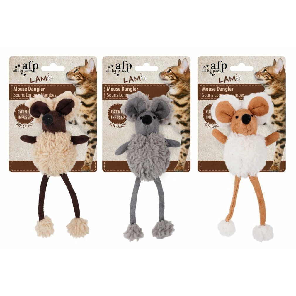 Tierkuscheltier AFP Lambswool-Mouse Dangler