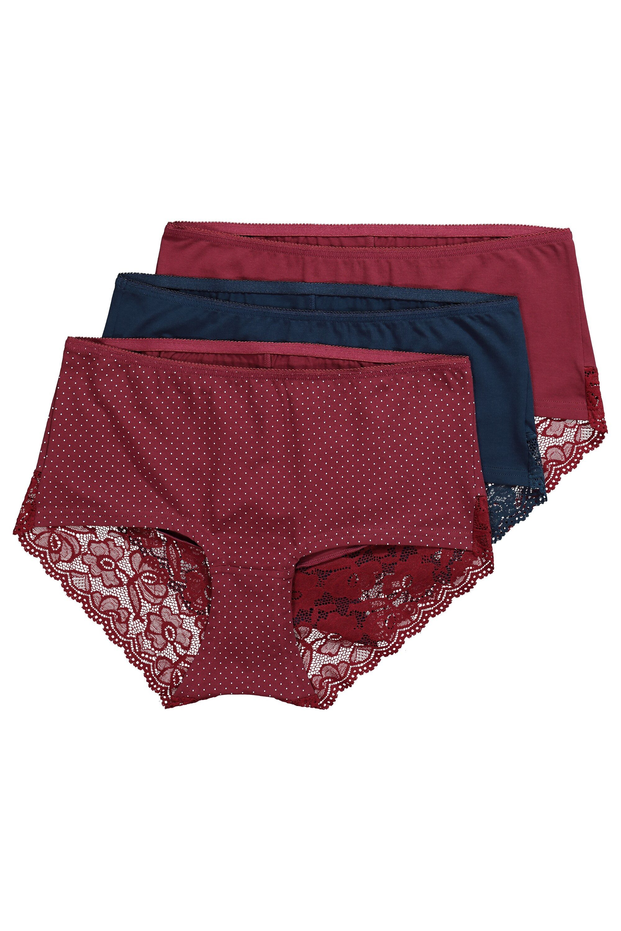Hipster Hipster 3er-Pack Spitzen-Einsatz
