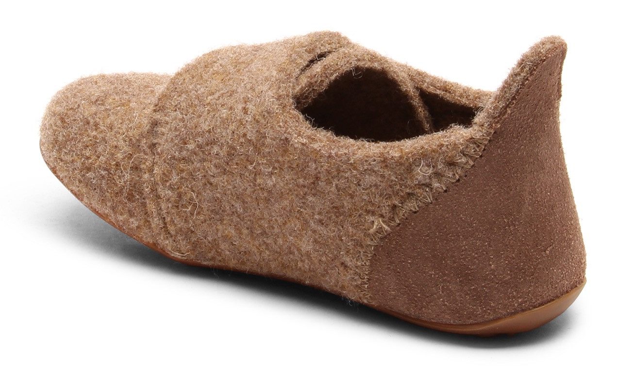 Bisgaard casual wool Hausschuh Klettschuh mit Lammwolle gefüttert, Größenschablone zum Download