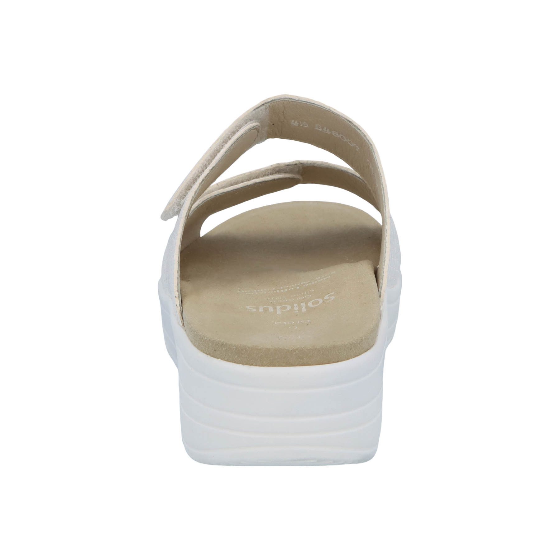 SOLIDUS Solidus Erwachsene Solidus Greta Pantolette Leder Klettschuh