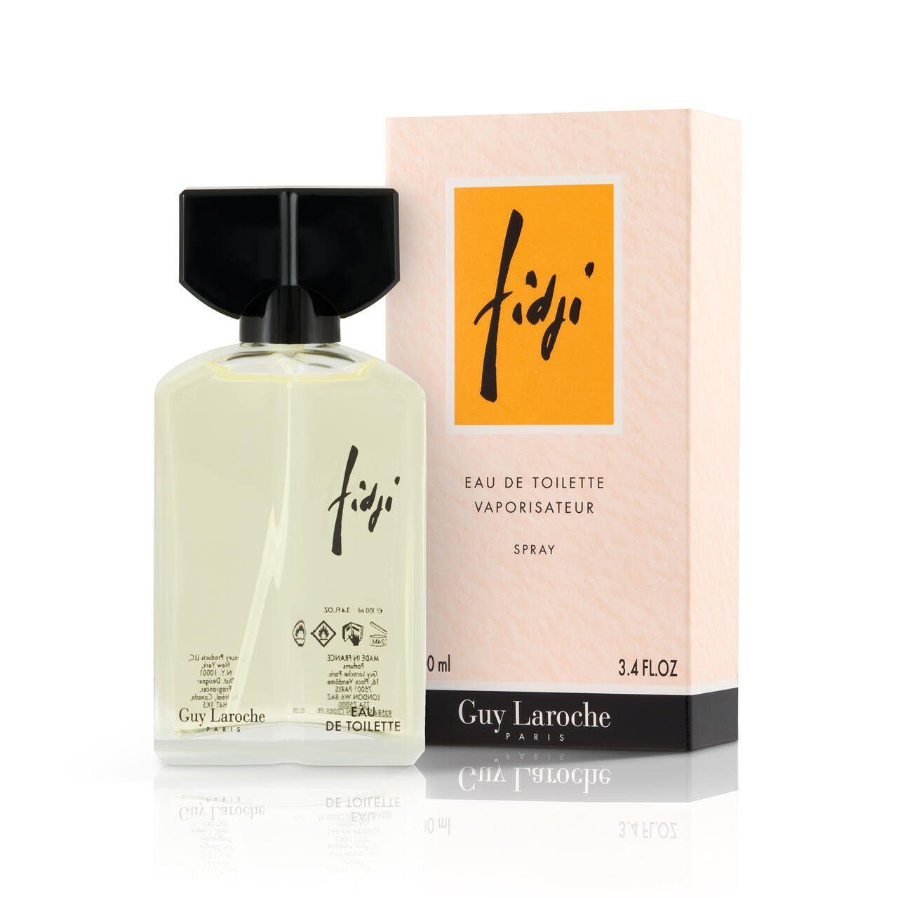 Guy Laroche Eau de Toilette Fidji, Glasflakon, Parfüm EDT, Damenduft