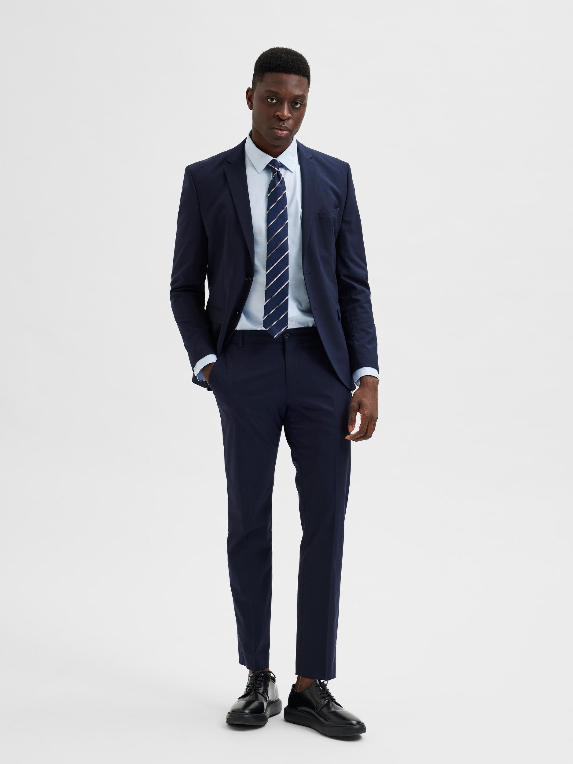 SELECTED HOMME fabric trousers suit trousers