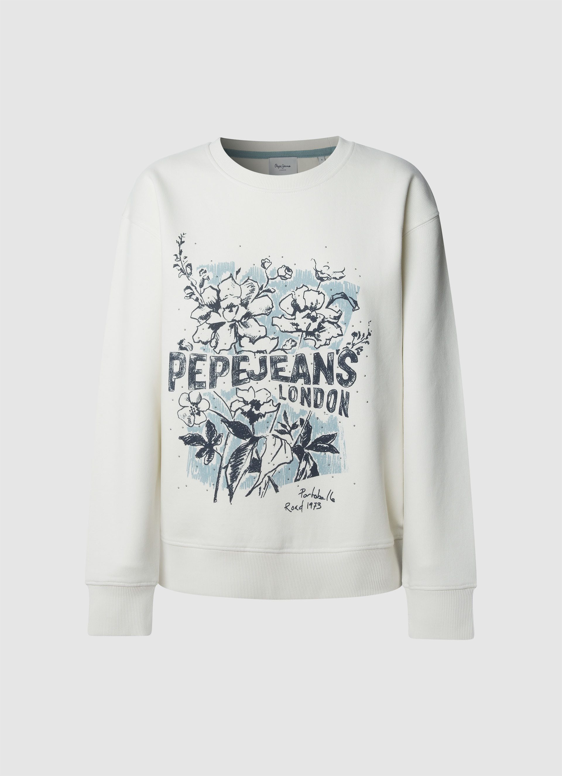 Pepe Jeans Sweatshirt BEDA bedruckt, mit Rundhals günstig online kaufen