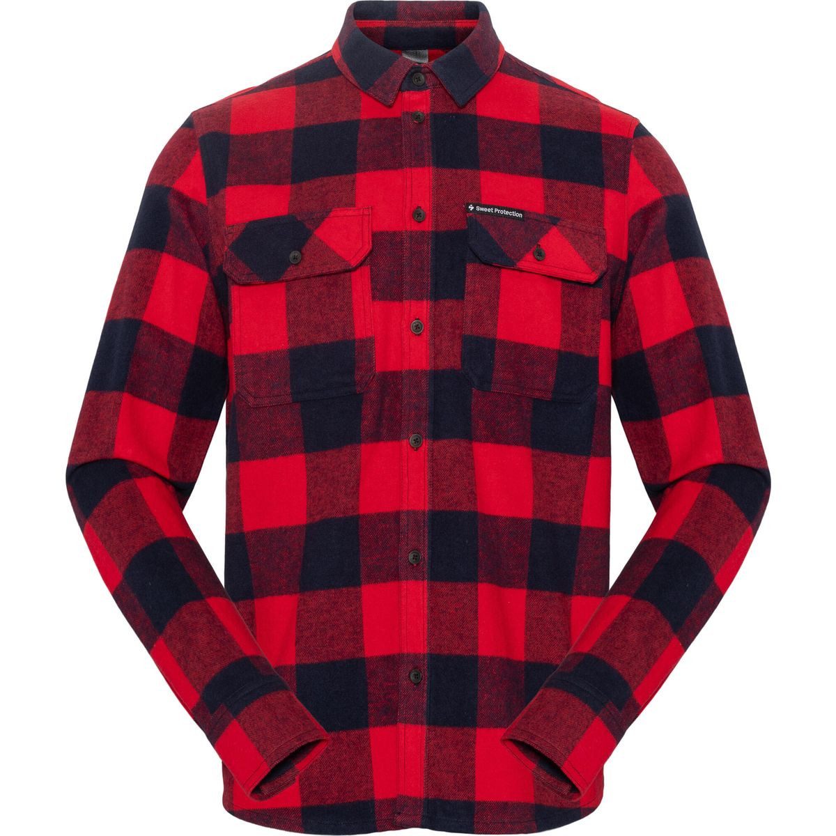 Sweet Protection Outdoorbluse Forester Flannel Shirt Kariertes Flanellhemd im Lumberjack-Stil mit schnelltrocknendem