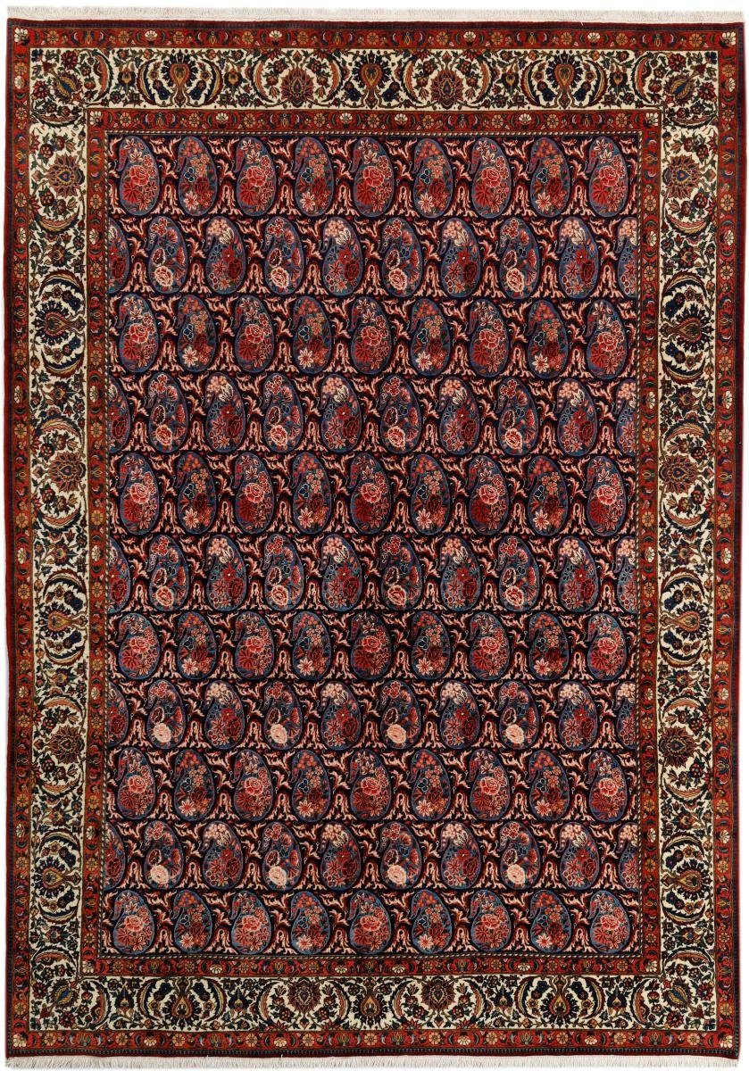 Orientteppich Bakhtiar 253x346 Handgeknüpfter Orientteppich / Perserteppich, Nain Trading, rechteckig, Höhe: 12 mm