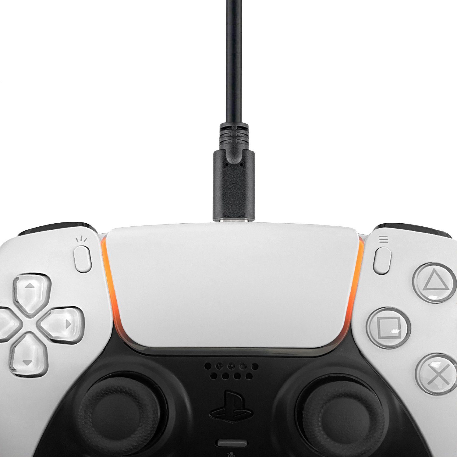 Wicked Chili USB-C Ladekabel für PS5, XBOX X/S Controller Gaming-Controllerkabel, USB-C, USB-A (300 cm), Extra Lang, 3A Fast Charge, mit Knickschutz, Play & Charge Gaming-Cont