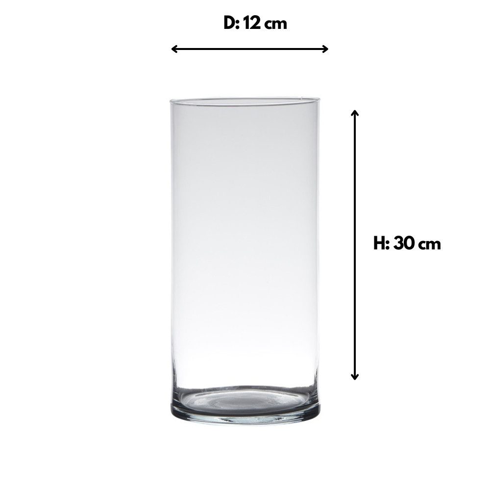 Hakbijl Glass Dekovase ZYLINDER günstig online kaufen