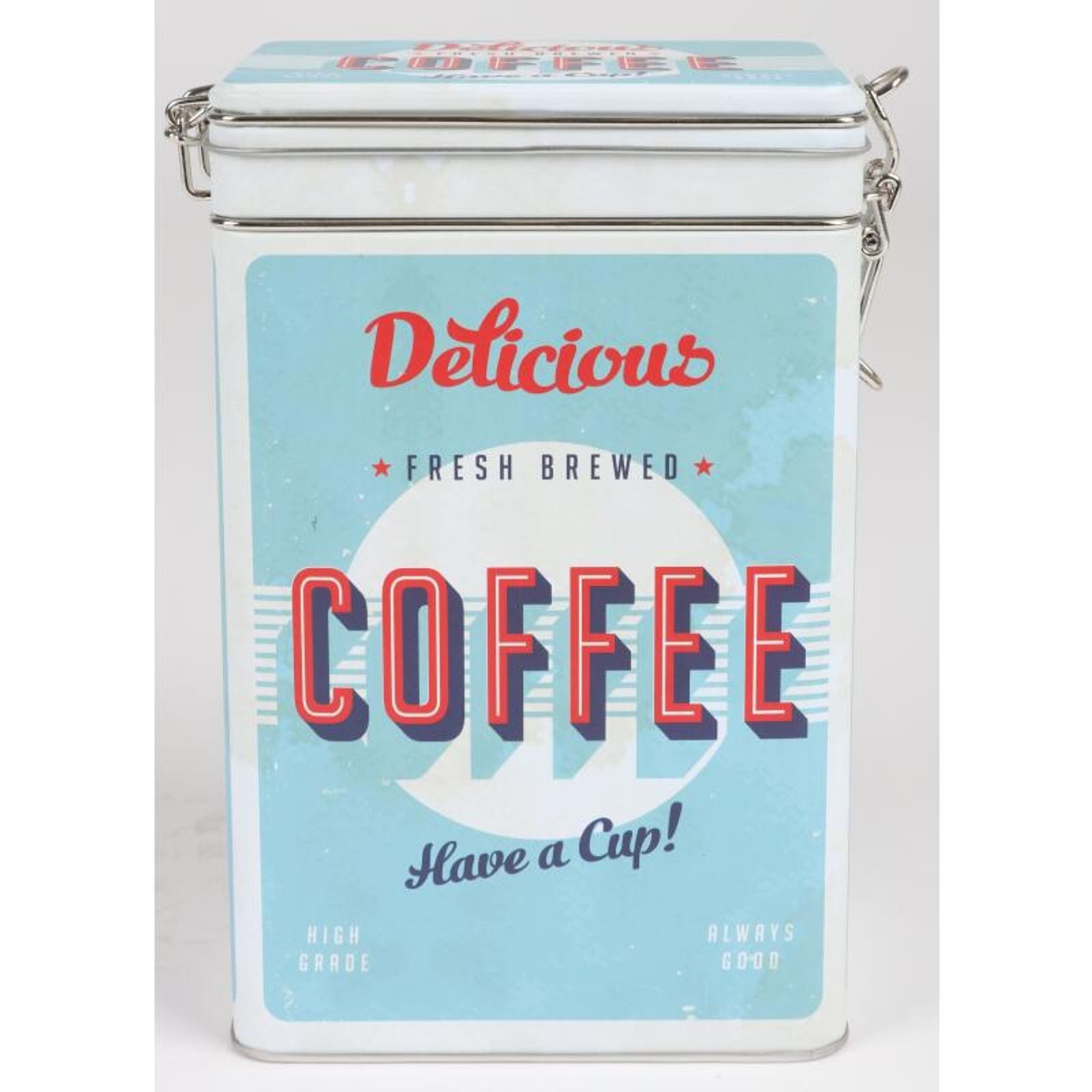 BURI Kaffeedose 12 Stück Metall-Vorratsdosen mit Retro-Designs Kaffee Kekse aufbewahre, Metall