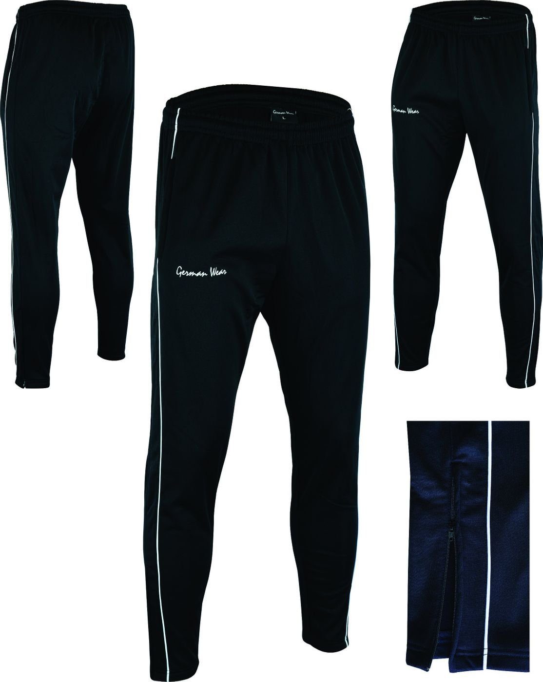 Jogginganzug Trainingsanzugs Gelb Wear GW779k, Sportanzug Trainingsanzug German Doppellagig Herren