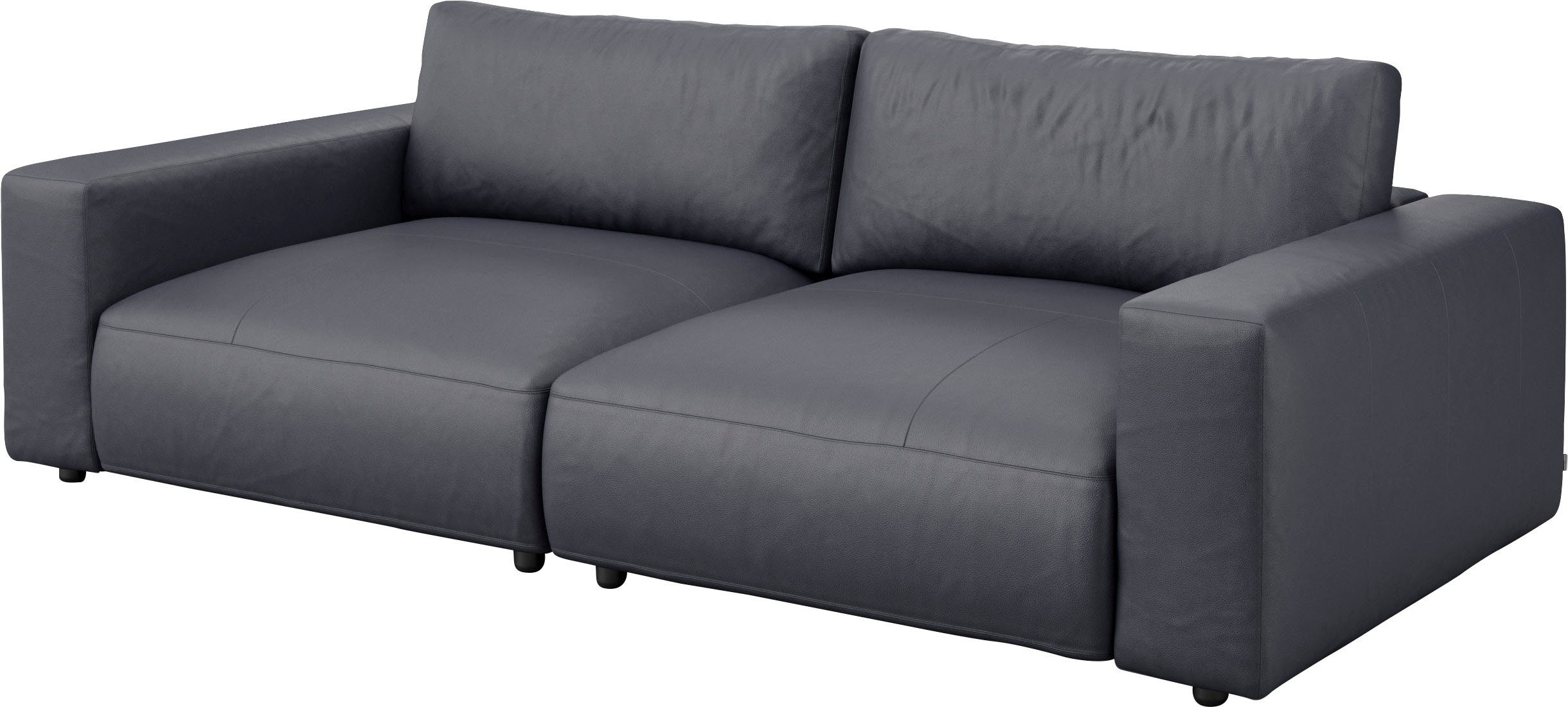 LUCIA, M Musterring Big-Sofa in by GALLERY Qualitäten und vielen unterschiedlichen 4 Nähten, branded 2,5-Sitzer