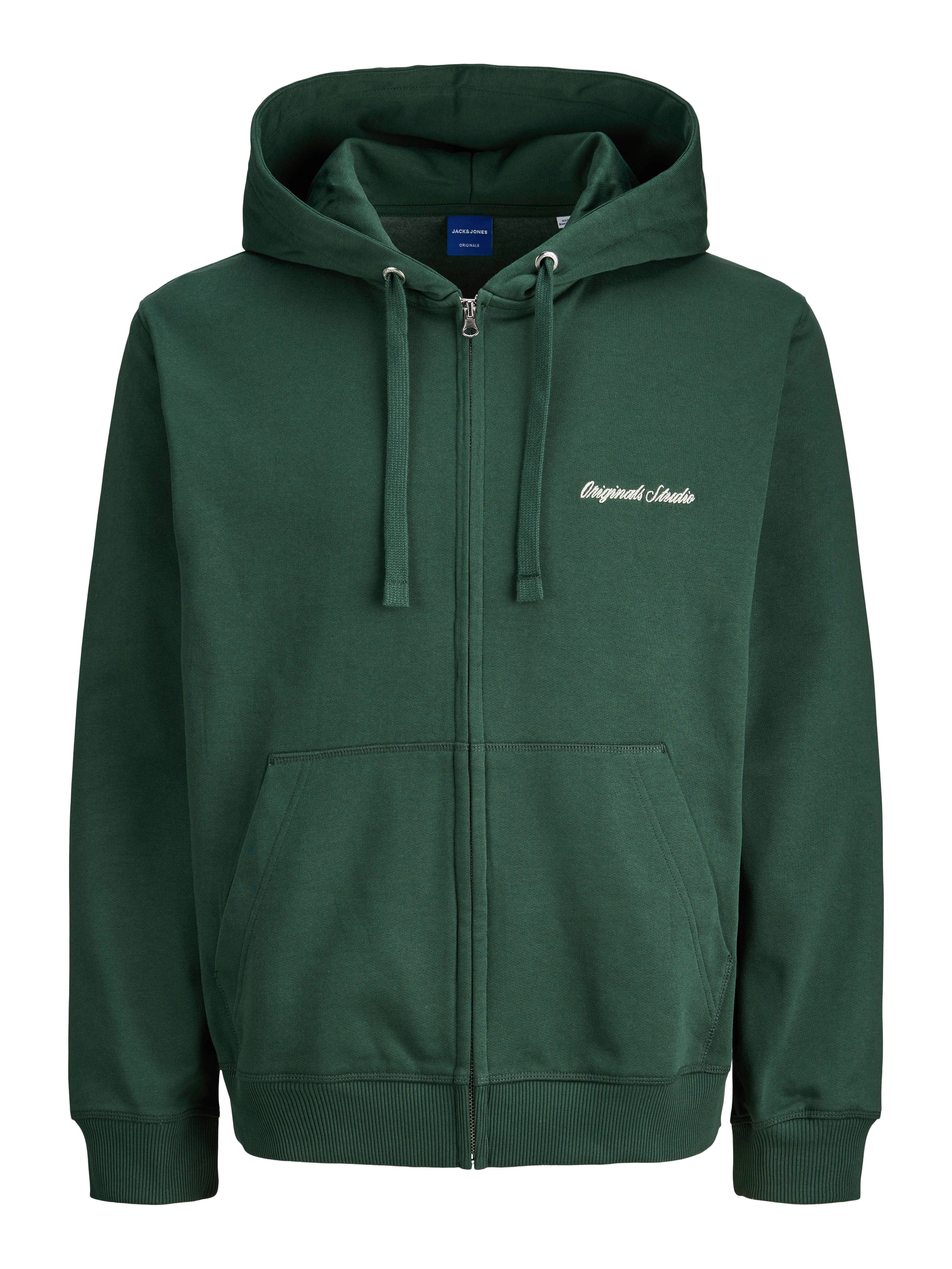 Jack & Jones PlusSize Kapuzensweatshirt JORNORREBRO EMB SWEAT ZIP HOOD PLS günstig online kaufen