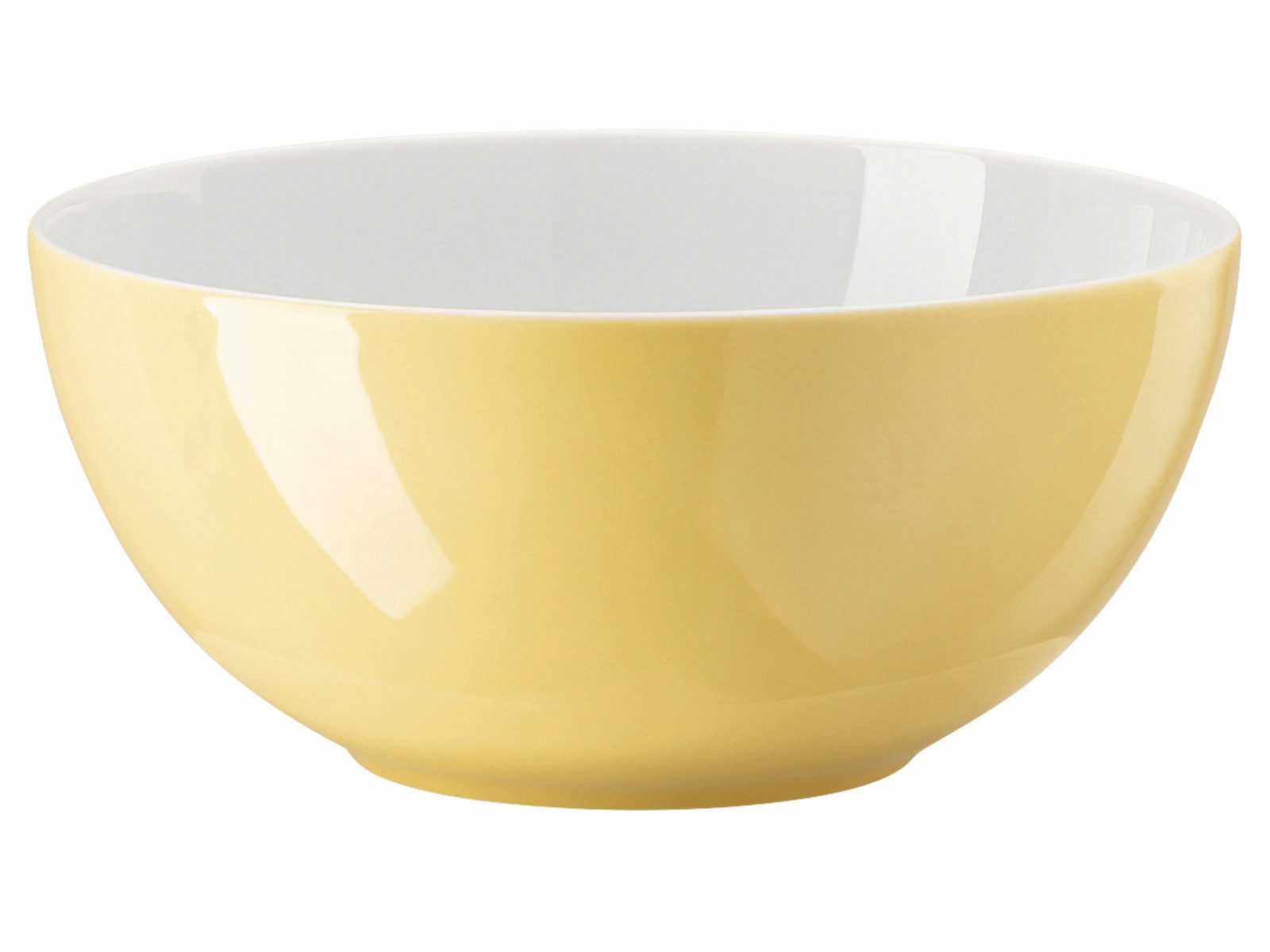 Thomas Porzellan Schale Sunny Day Soft Yellow Schüssel 18 cm, Porzellan, (Müslischalen), Schalen / Schälchen / Schüsseln