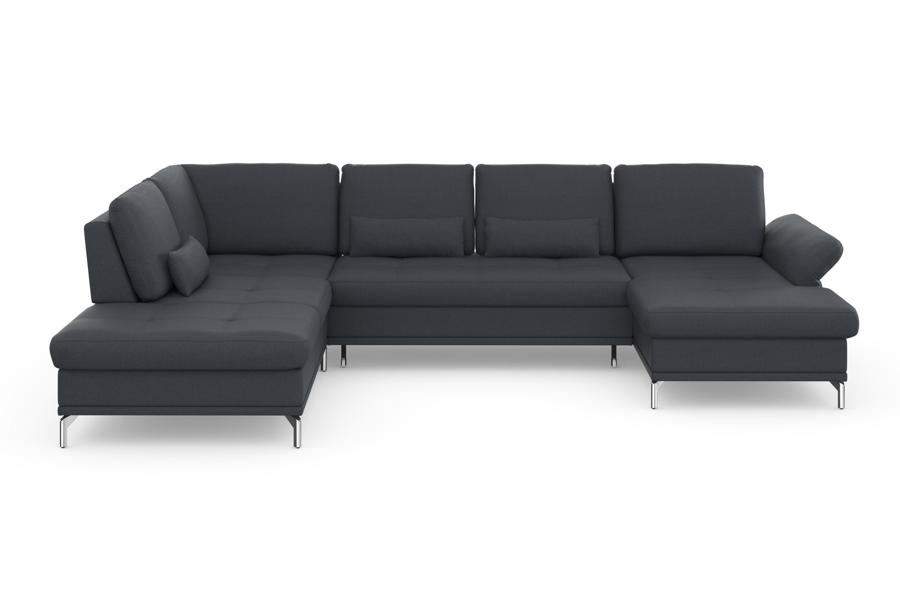 INOSIGN Wohnlandschaft "Palm Beach U-Form" Federkern, mit Sitztiefenverstel günstig online kaufen