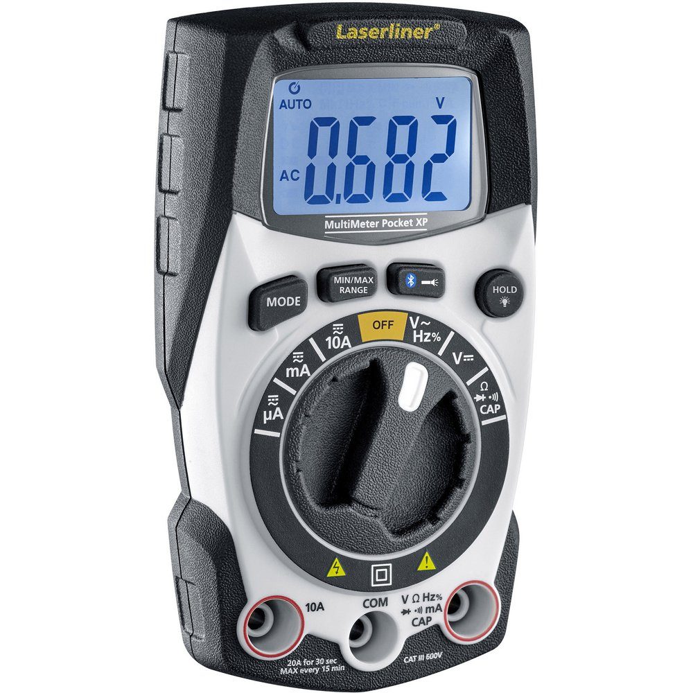 Thumbnail - LASERLINER Spannungsprüfer Laserliner Hand-Multimeter digital CAT III 600 V, CAT IV 600 V Anze, (083.036A)