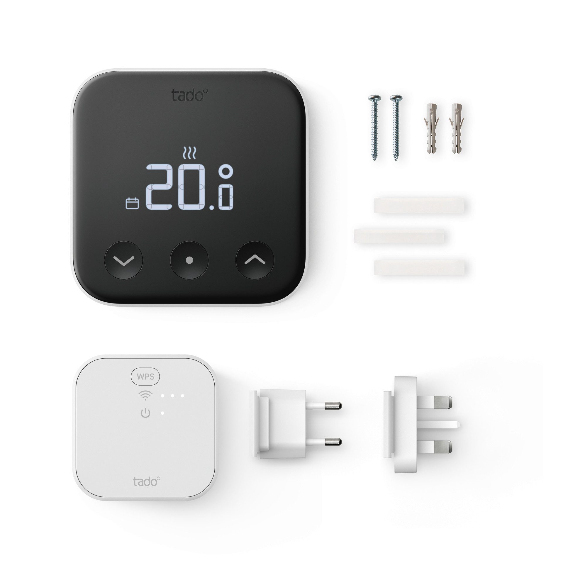 Tado Heizkörperthermostat tado° Starter Kit Smartes Thermostat (X)