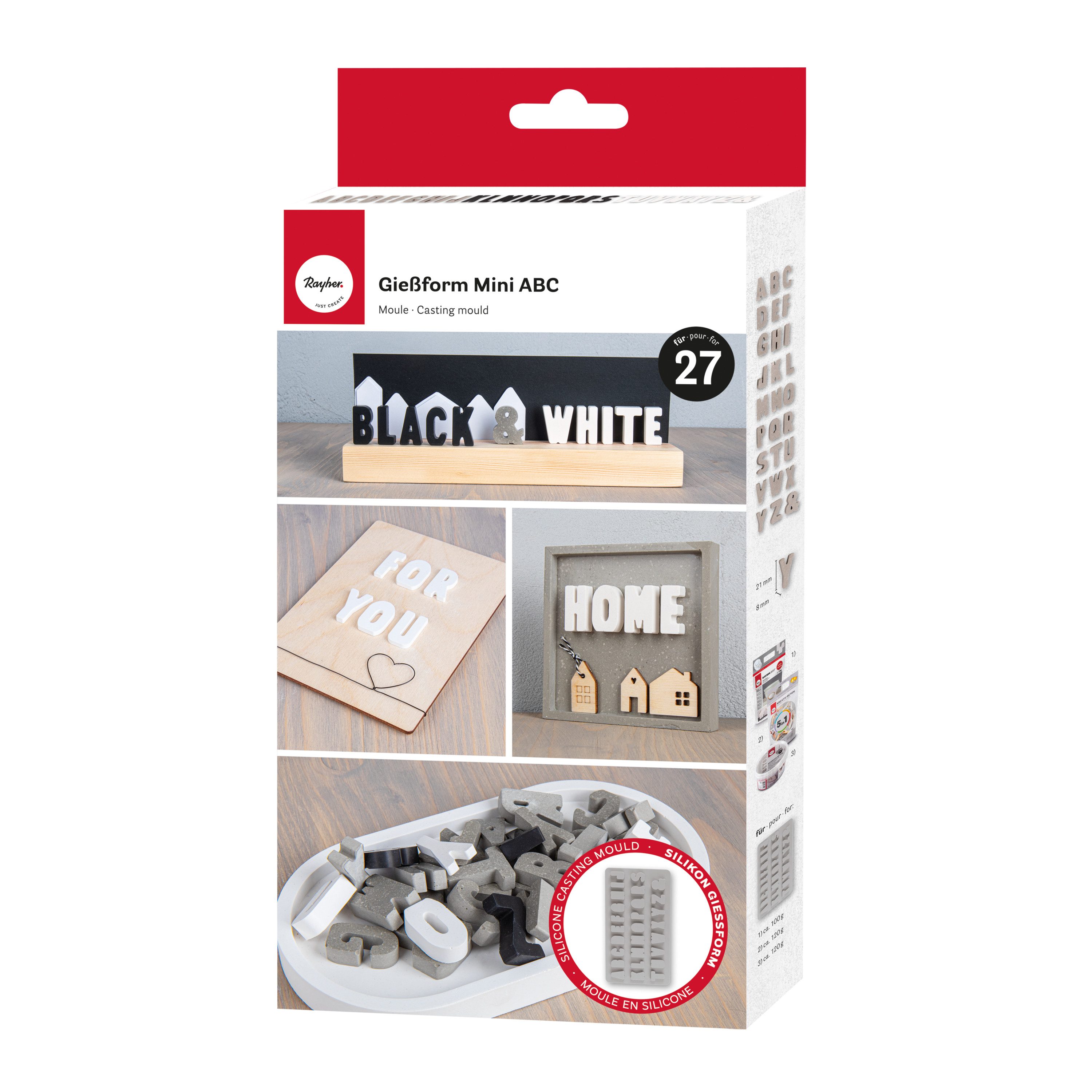 Modellierwerkzeug Mini ABC