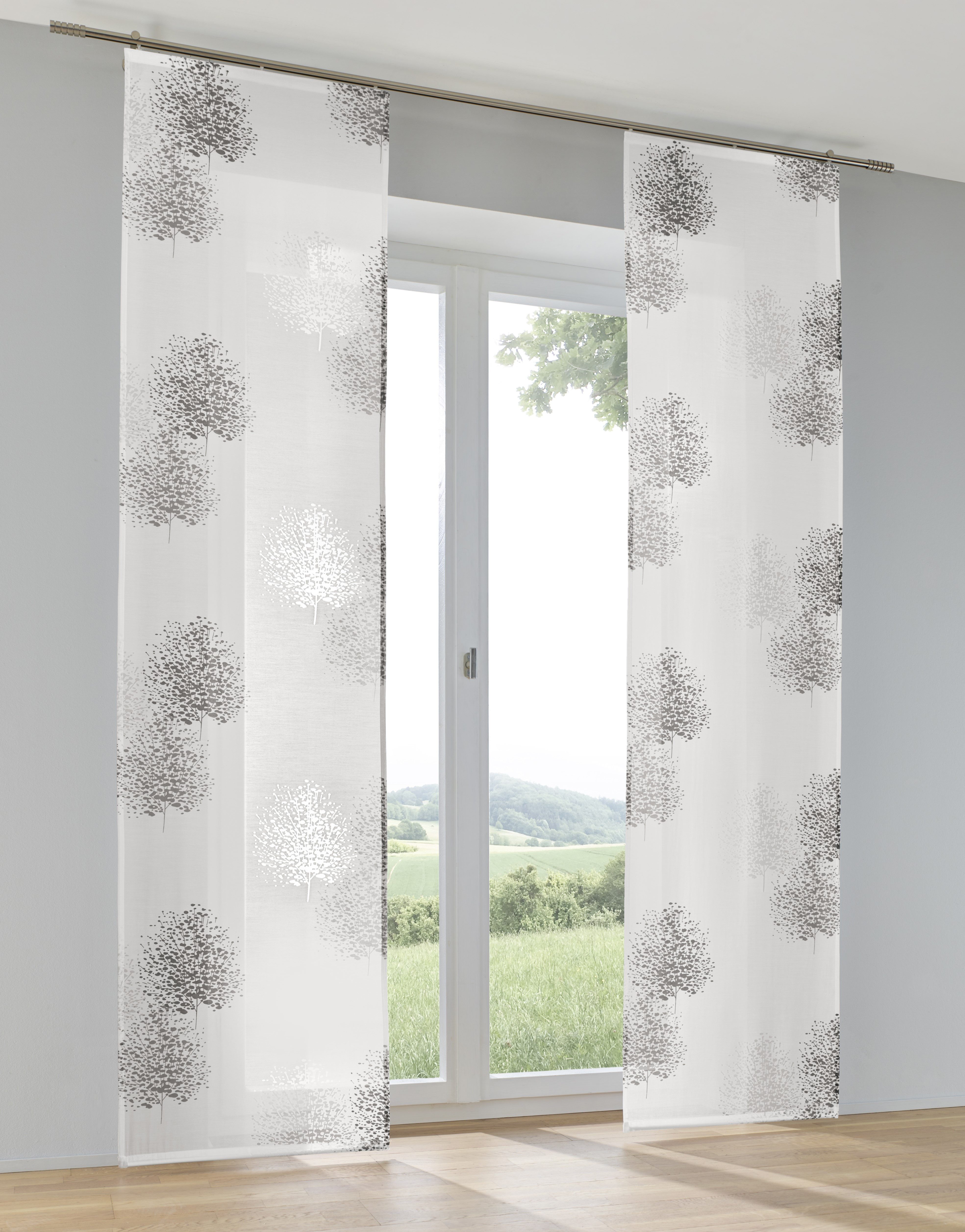 Kutti Schiebegardine Bellinda Schiebevorhang (1 St), Paneelwagen, halbtrans günstig online kaufen