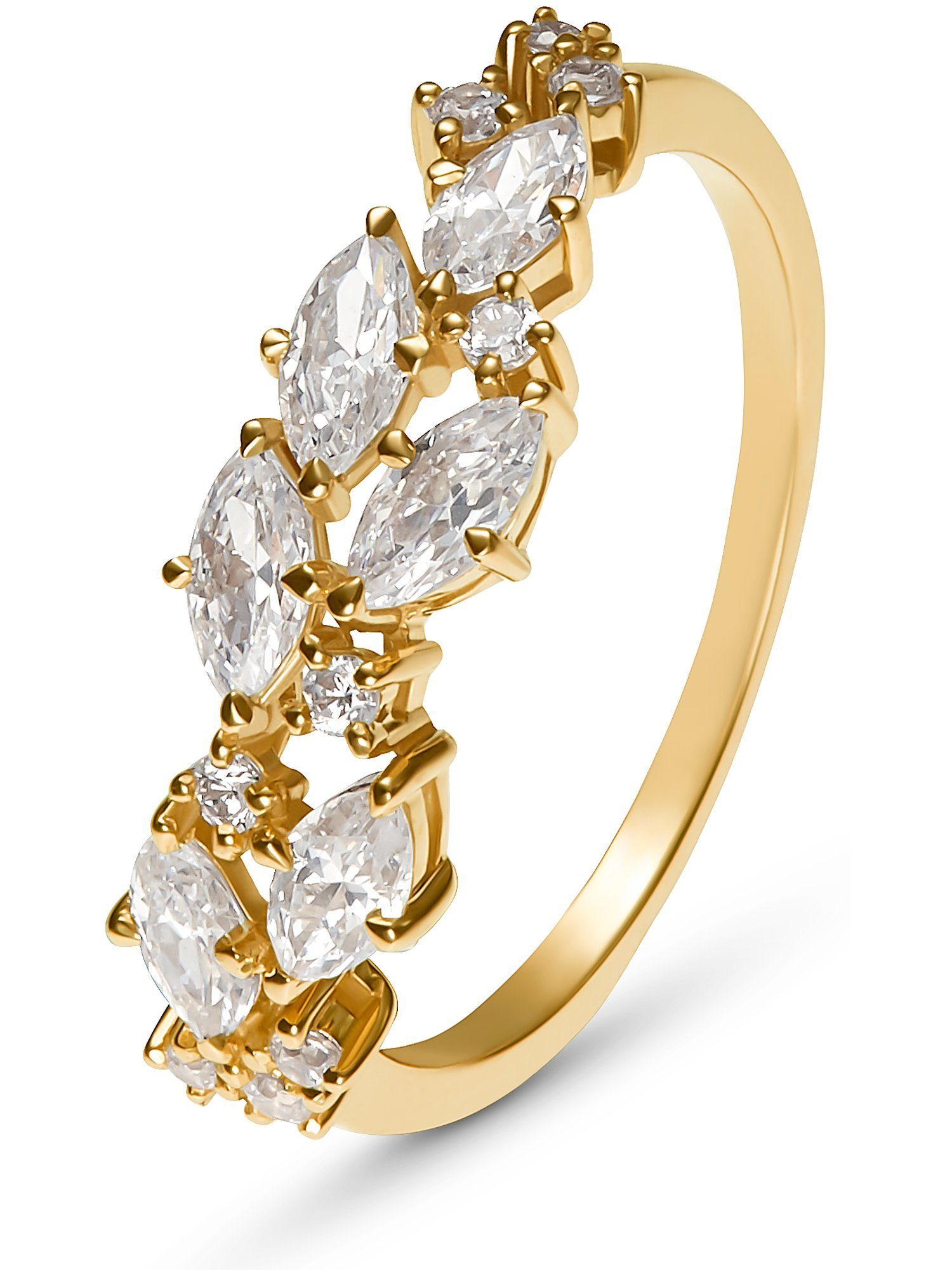 FAVS Fingerring FAVS Damenring, Zirkonia