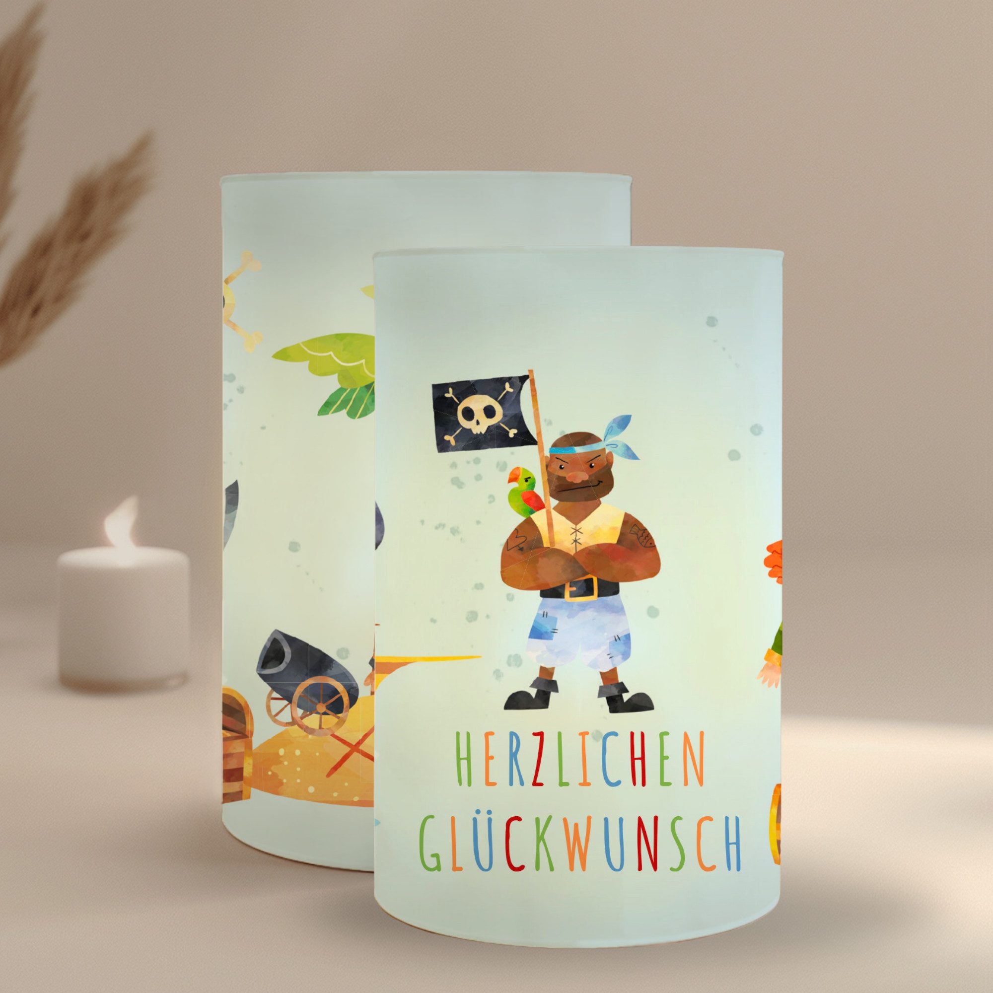 MeinBaby123® Papierdekoration 10 Kindergeburtstag Windlichthüllen, Teelicht günstig online kaufen