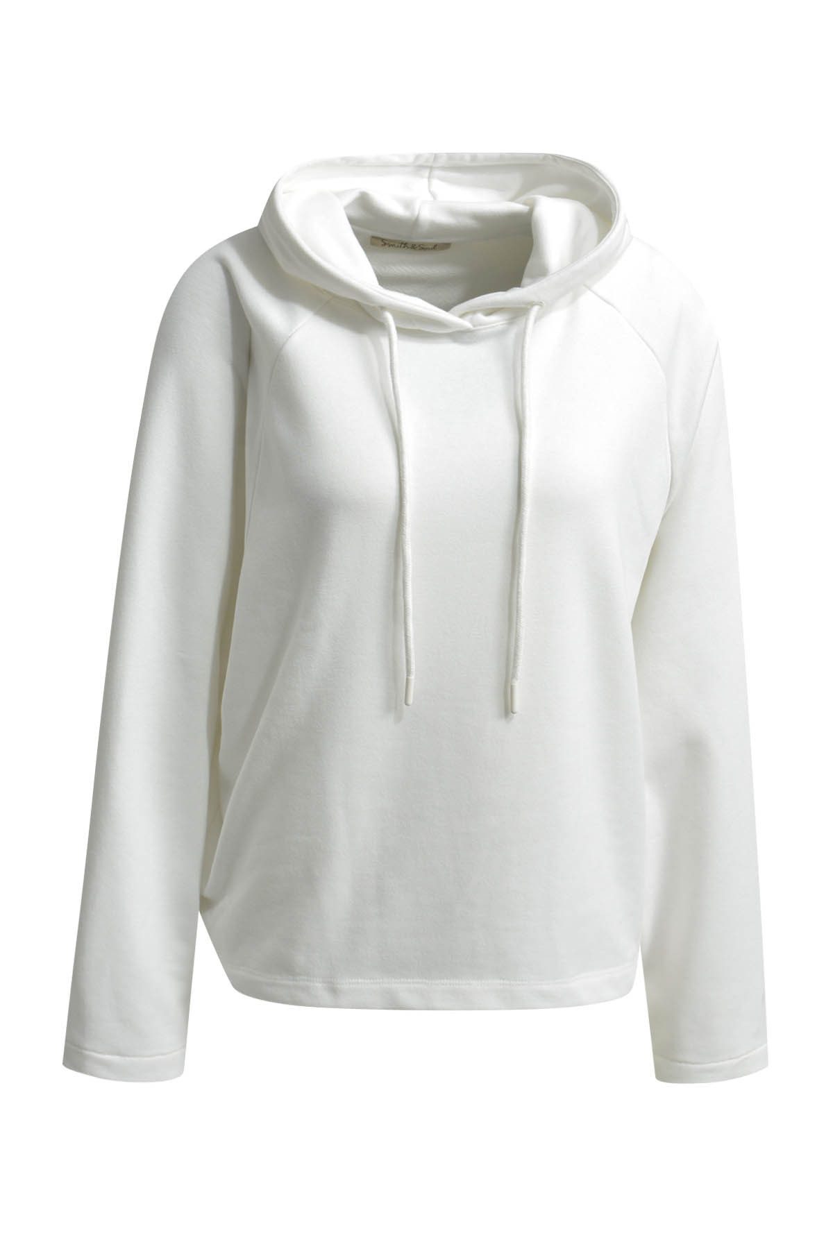 Sweatshirt Hoodie mit Flower Print - Regular Fit