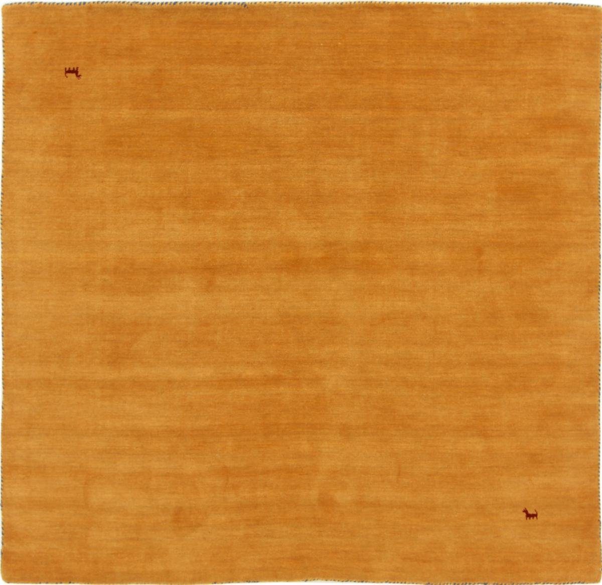 Orientteppich Loom Gabbeh Gold 149x150 Moderner Orientteppich Quadratisch, Nain Trading, rechteckig, Höhe: 12 mm