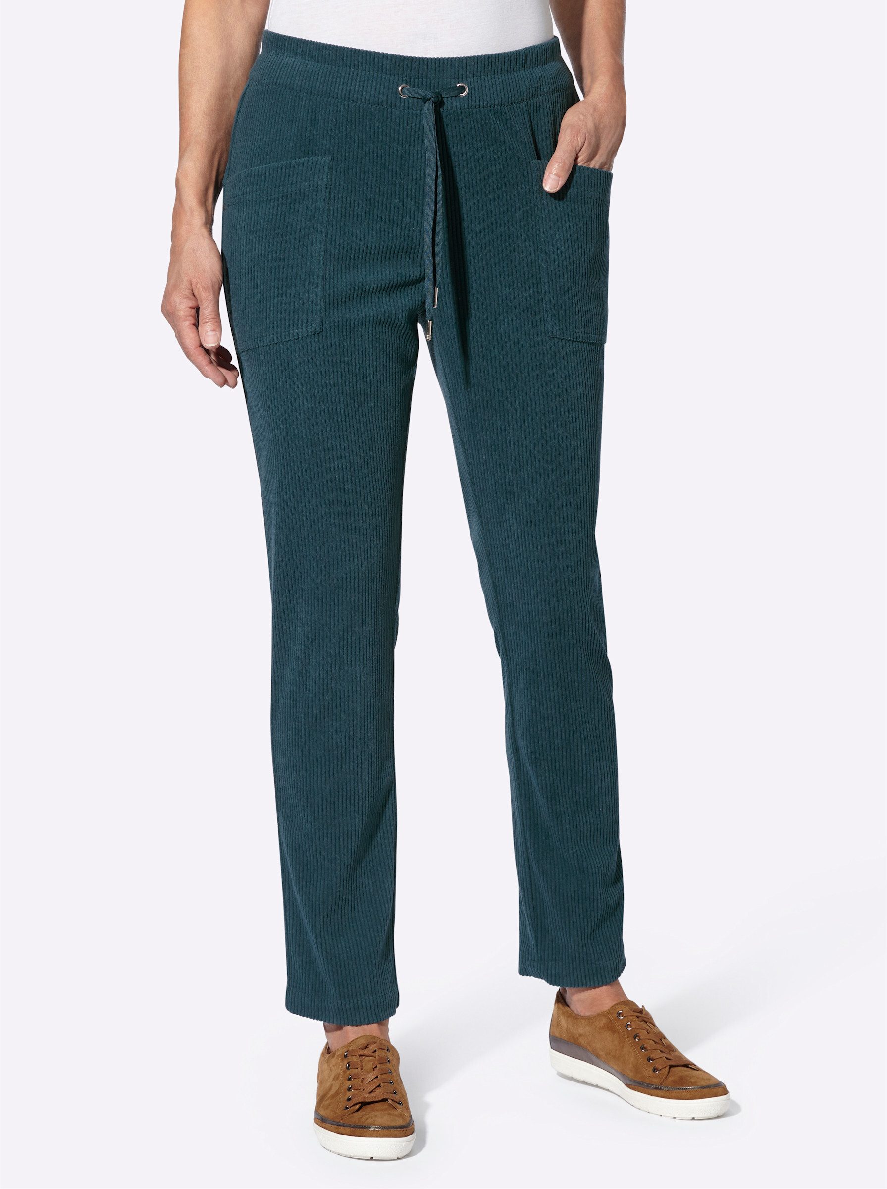 Witt Jerseyhose Cordhose Innenbeinlänge ca. 74 günstig online kaufen
