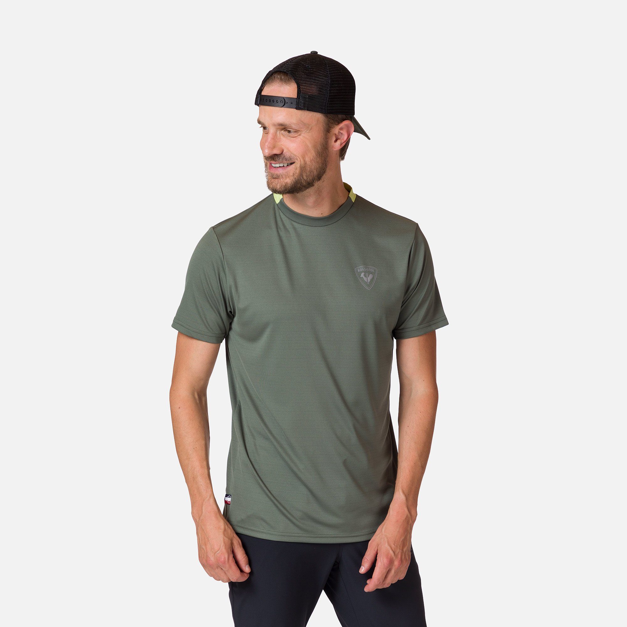 Rossignol T-Shirt T-Shirt Active für Herren ebony green