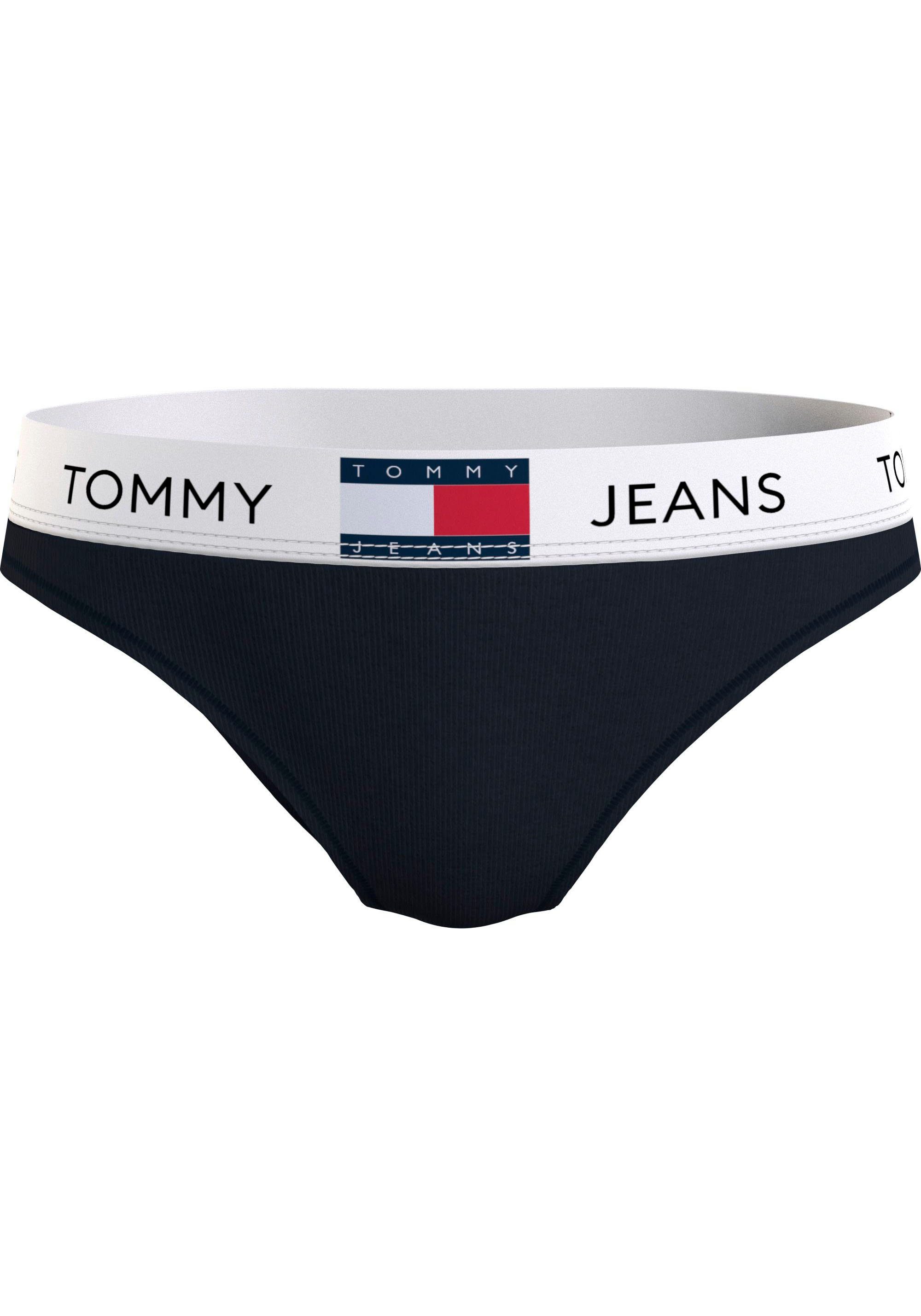 Tommy Hilfiger elastischem BIKINI Underwear Bikinislip Black Bund mit