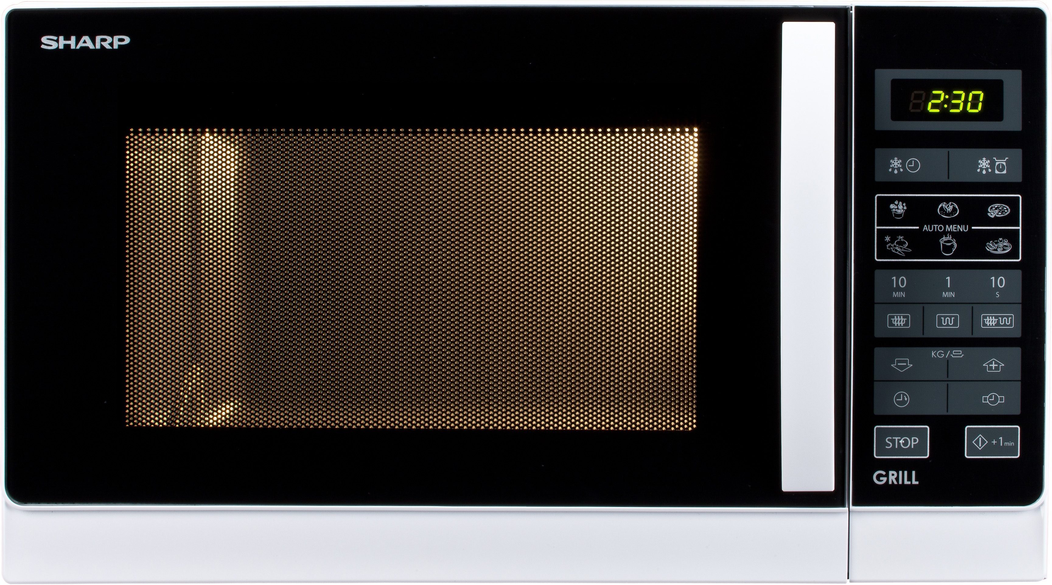 Sharp Mikrowelle R742WW, Grill, 25 l