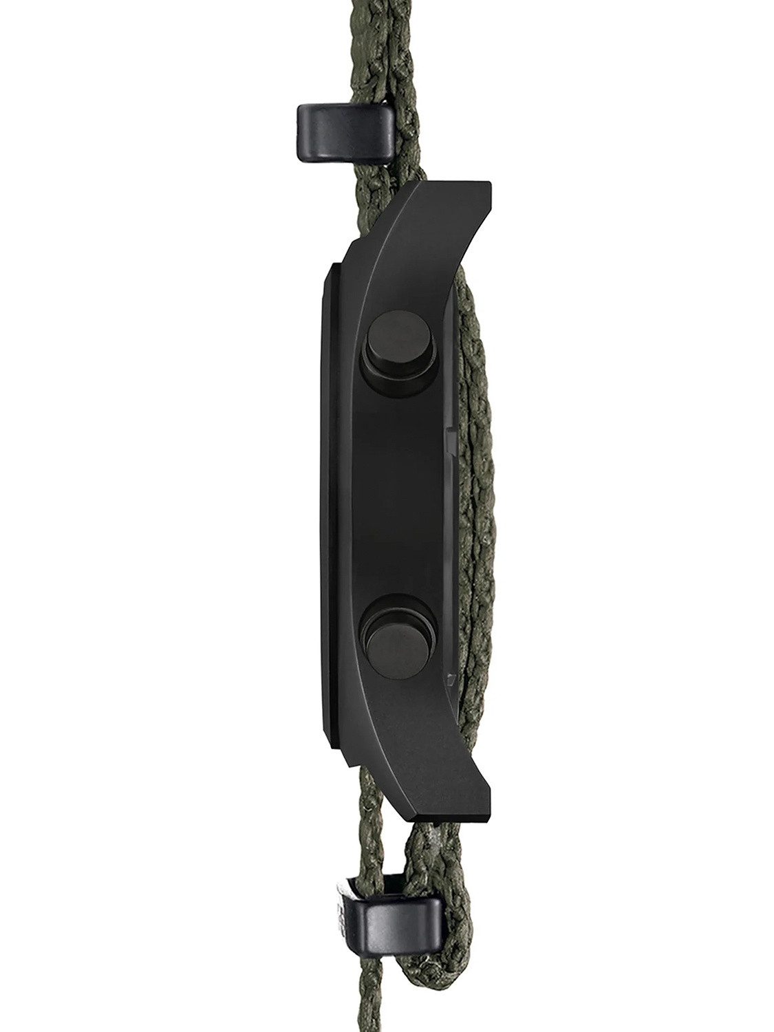 KHS Quarzuhr Inceptor Stahl Digital Olivgrün/Schwarz günstig online kaufen
