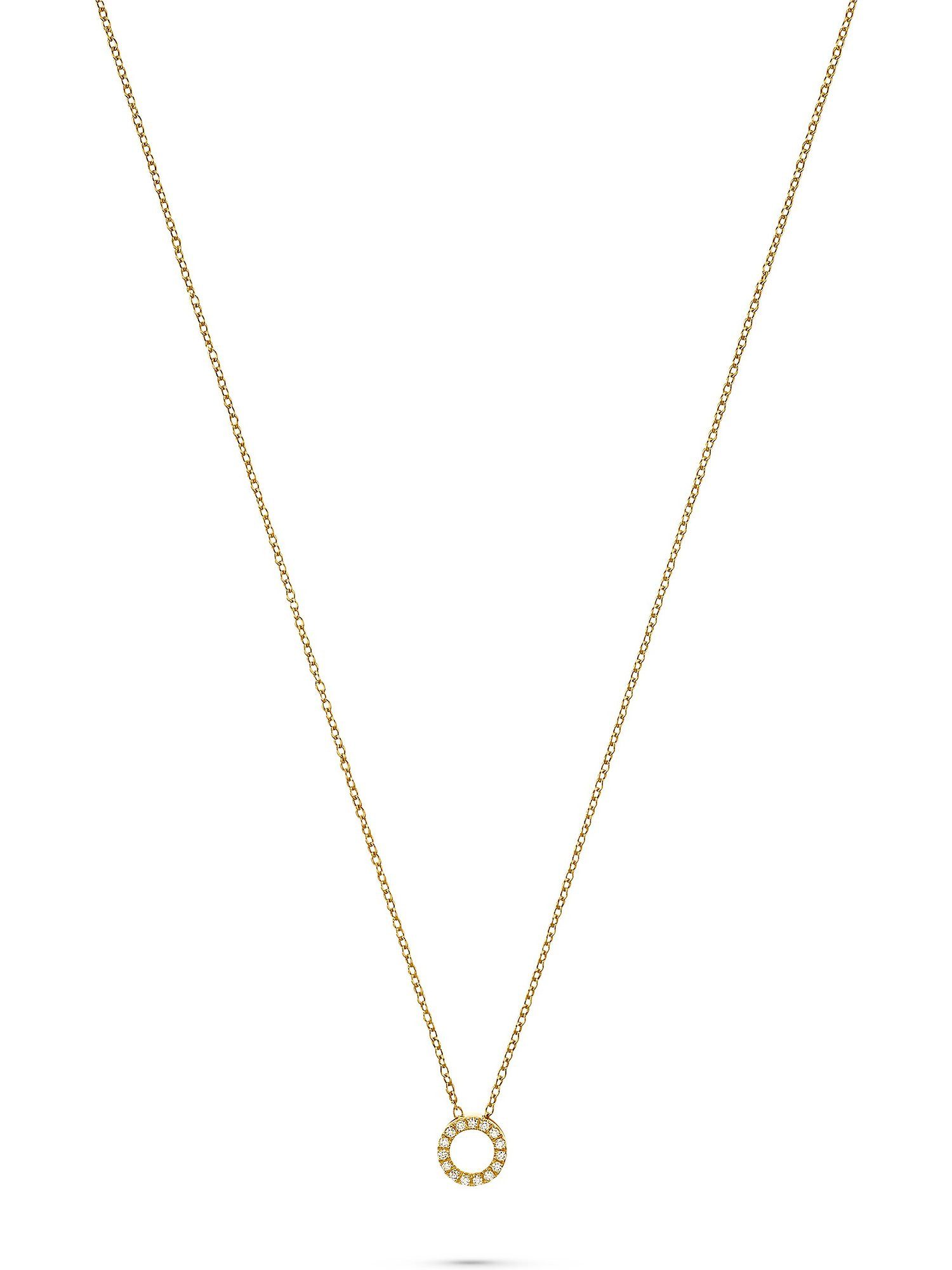 Collier CHRIST Damen-Kette 15 Diamant