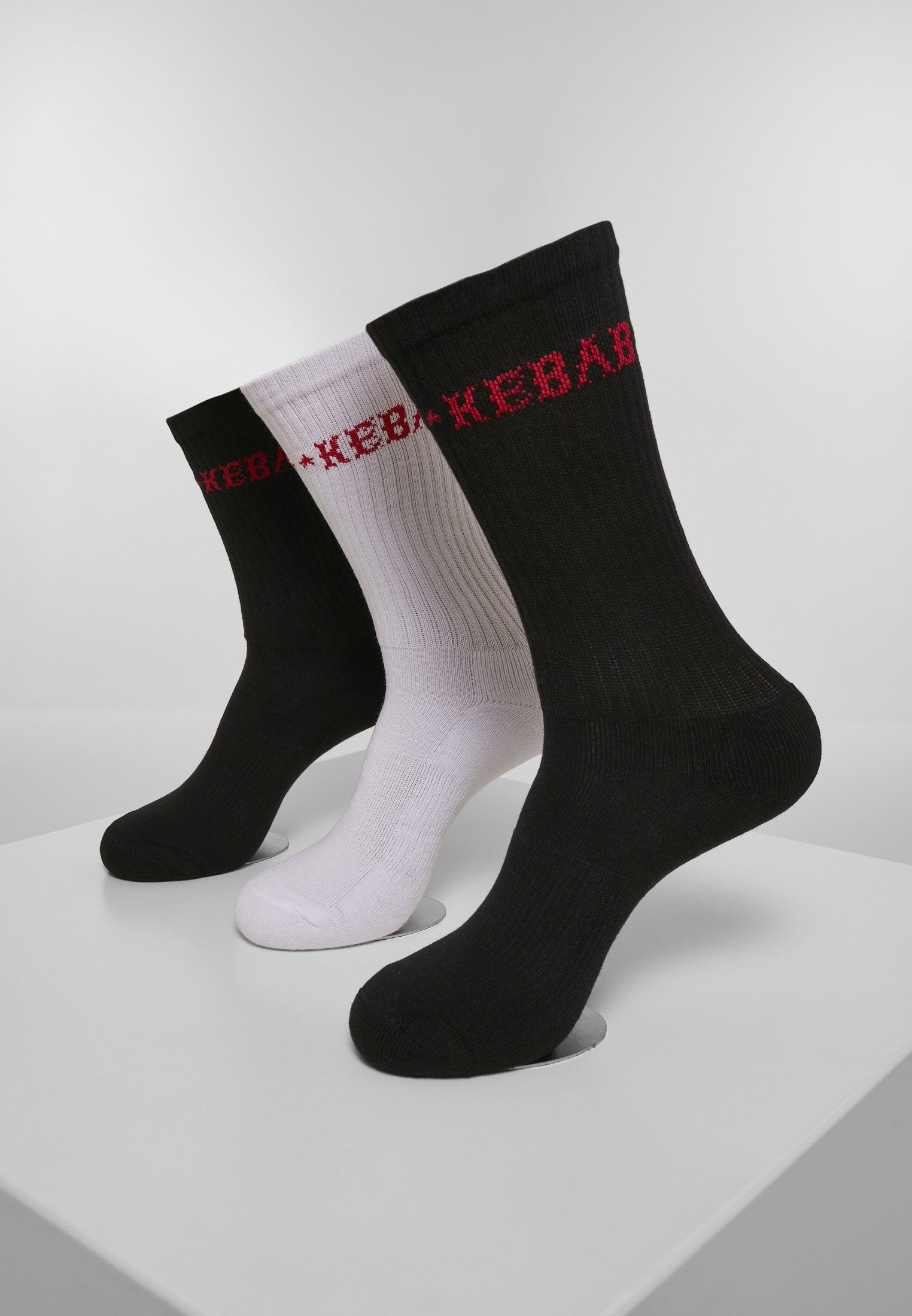 URBAN CLASSICS Freizeitsocken Accessoires Kebab Socks 3-Pack (1-Paar)
