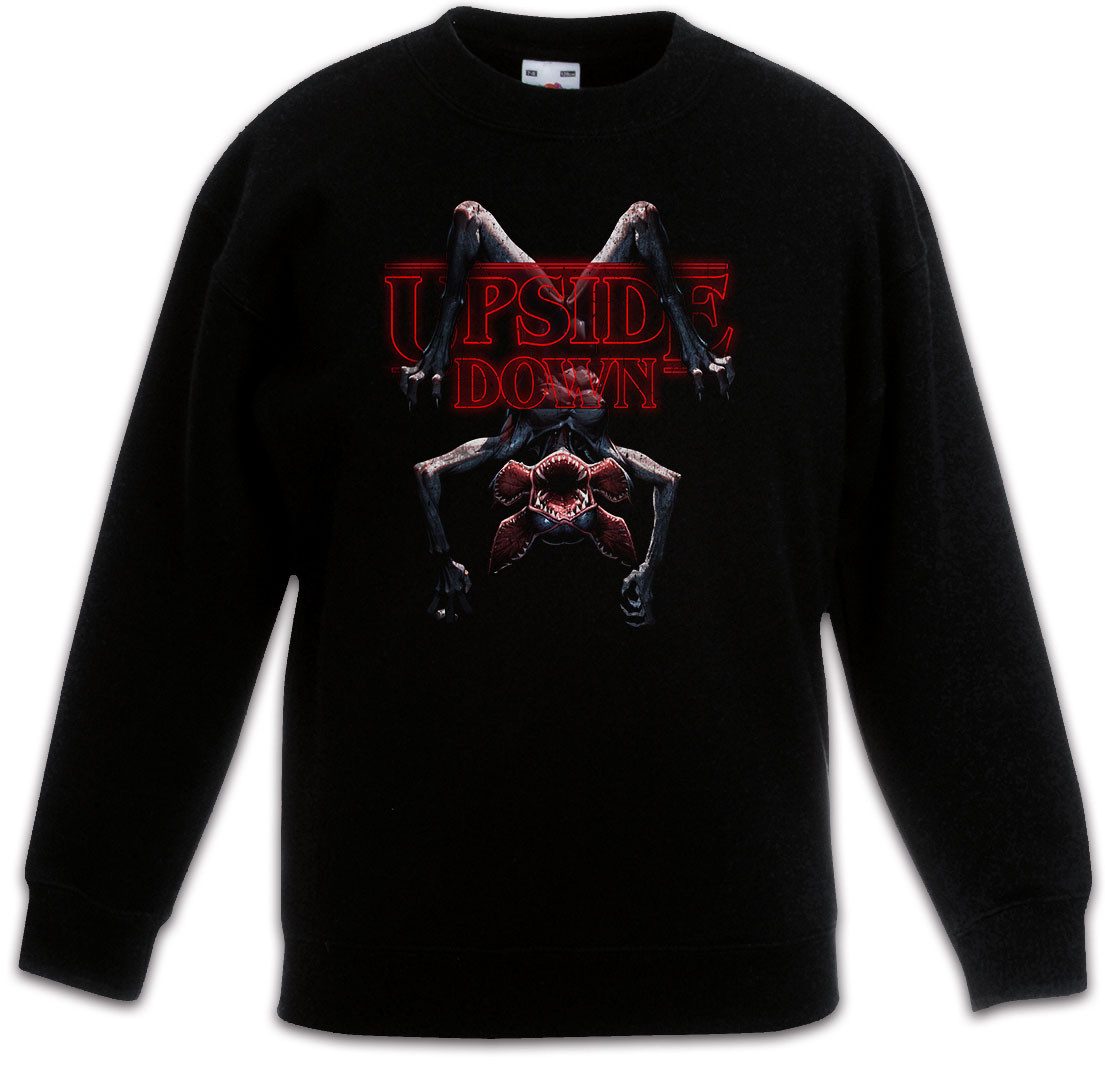 Urban Backwoods Sweatshirt Demo Down Kinderpullover Horror Things Eleven 80s Eighties Stranger (1-tlg) Horror Joyce Jane Kids